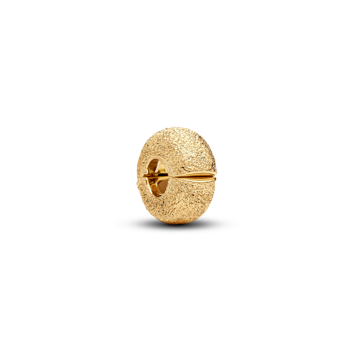 14K Gold-Plated Diamond Pointed Mini Clip With Silicone Grip
