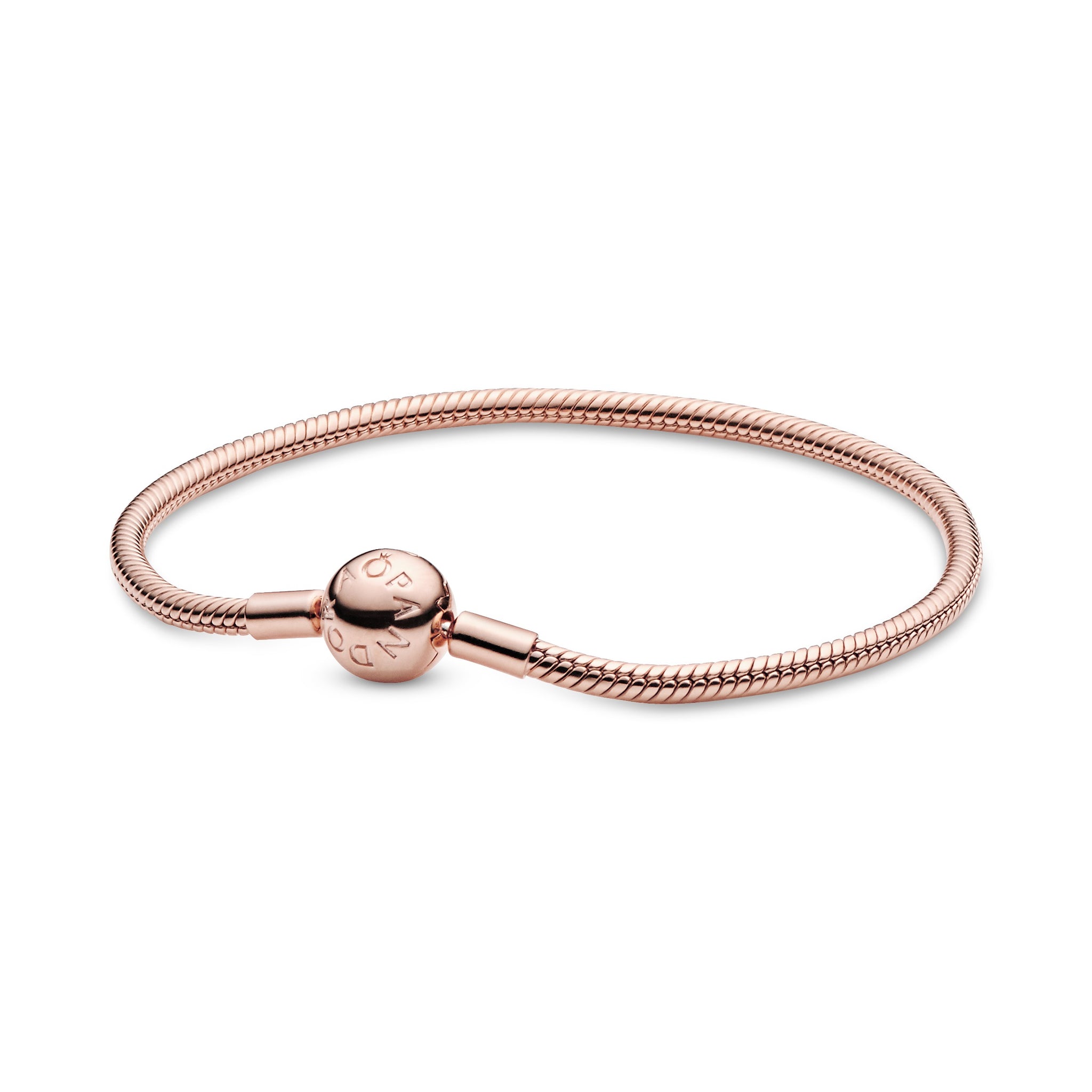 14K Rose Gold-Plated Snake Chain Bracelet