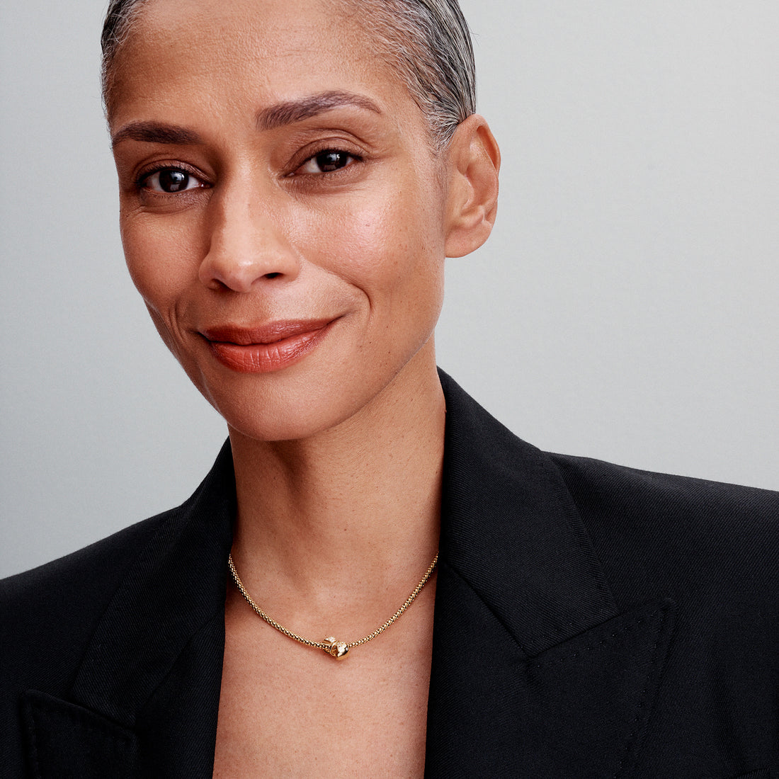 Bow 14K Gold-Plated Charm With Clear Cubic Zirconia