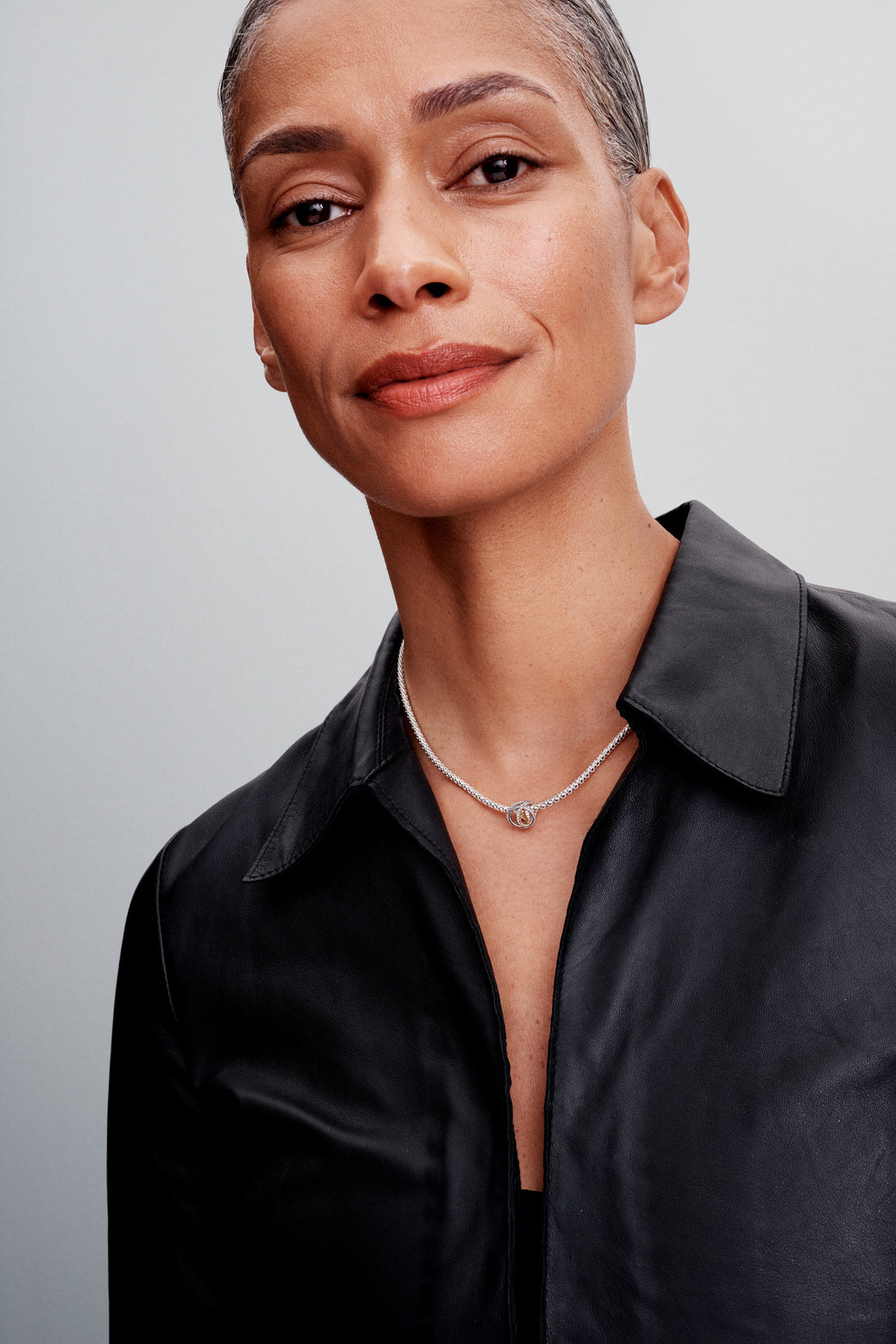 Star Sterling Silver And 14K Gold-Plated Charm With Clear Cubic Zirconia