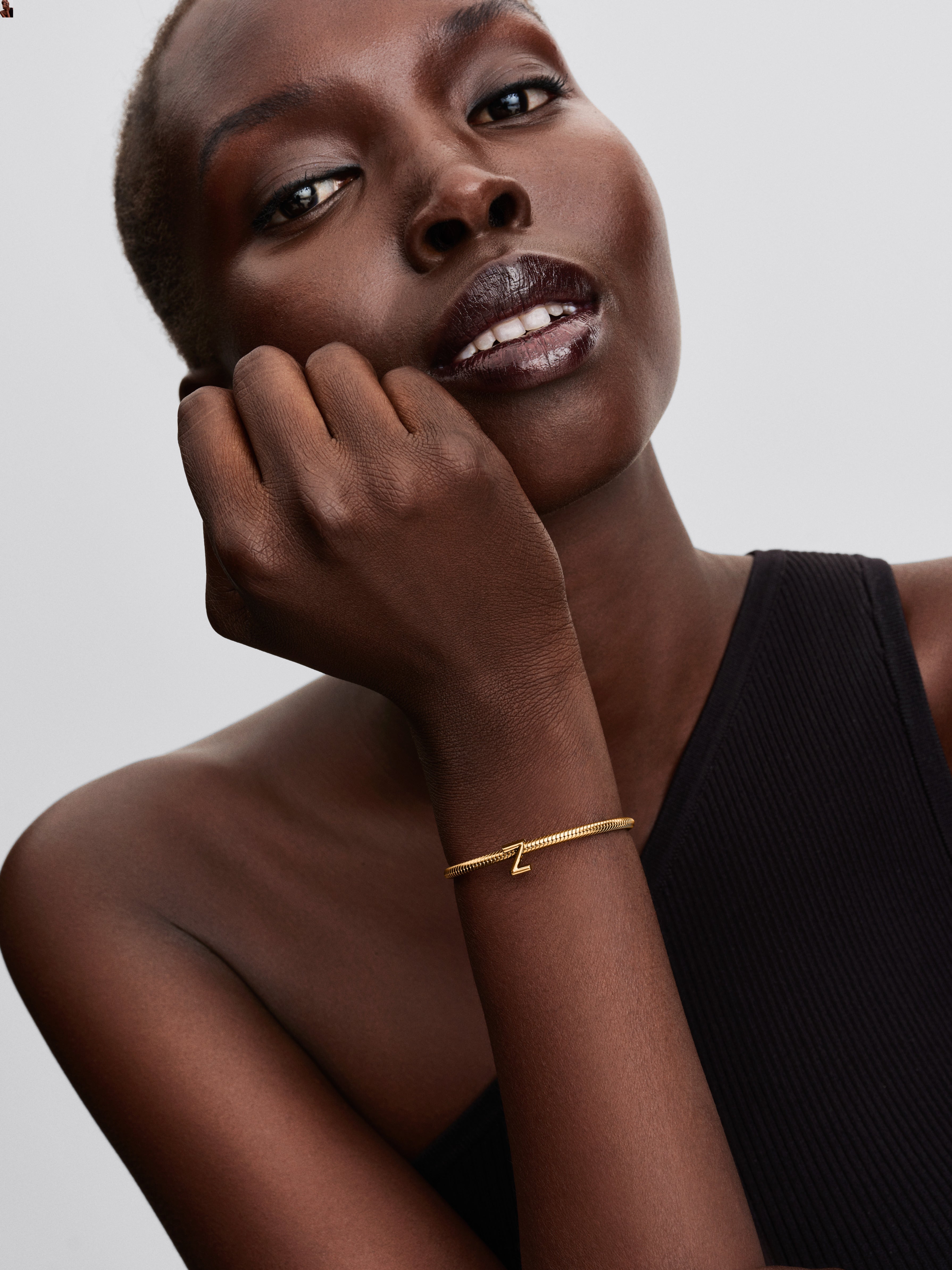 Letter Z 14K Gold-Plated Charm