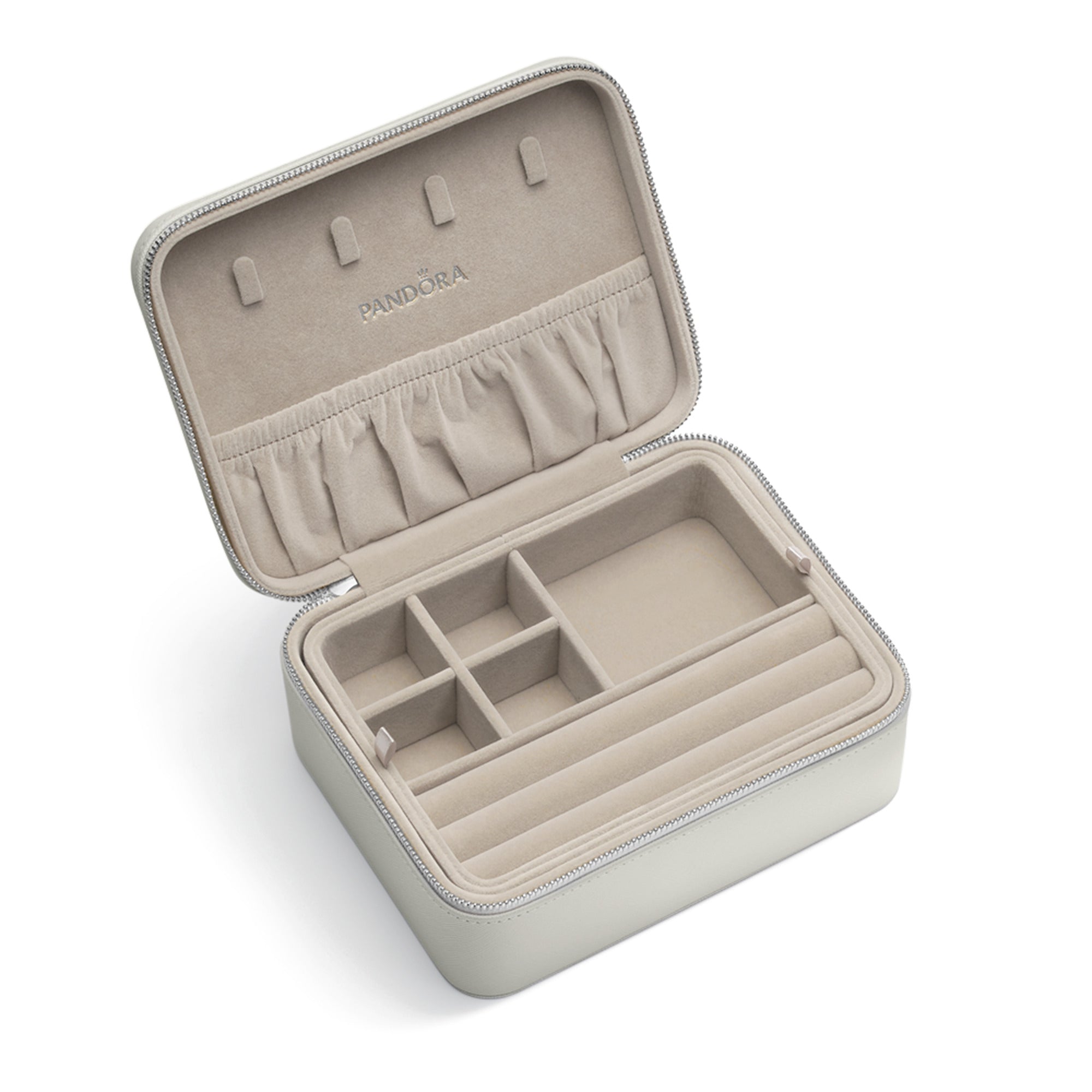 Grey Medium Jewellery Box Italy