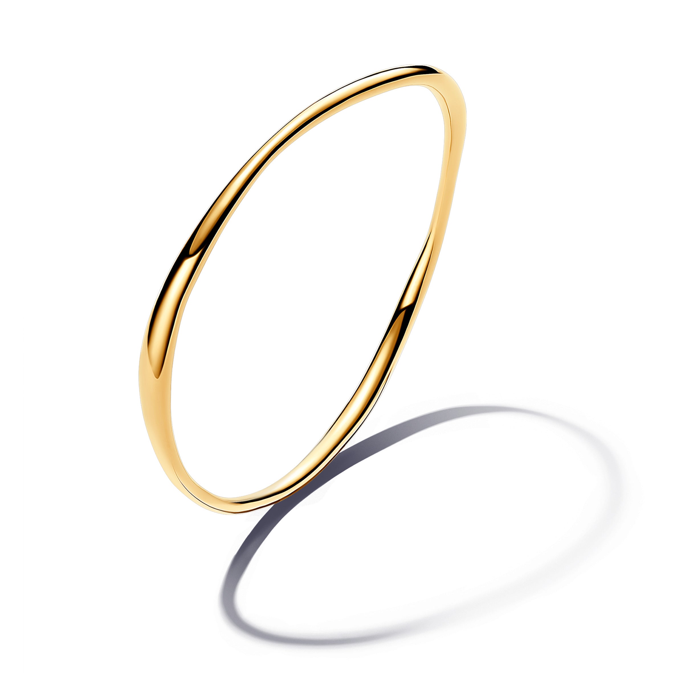 14K Gold-Plated Bangle