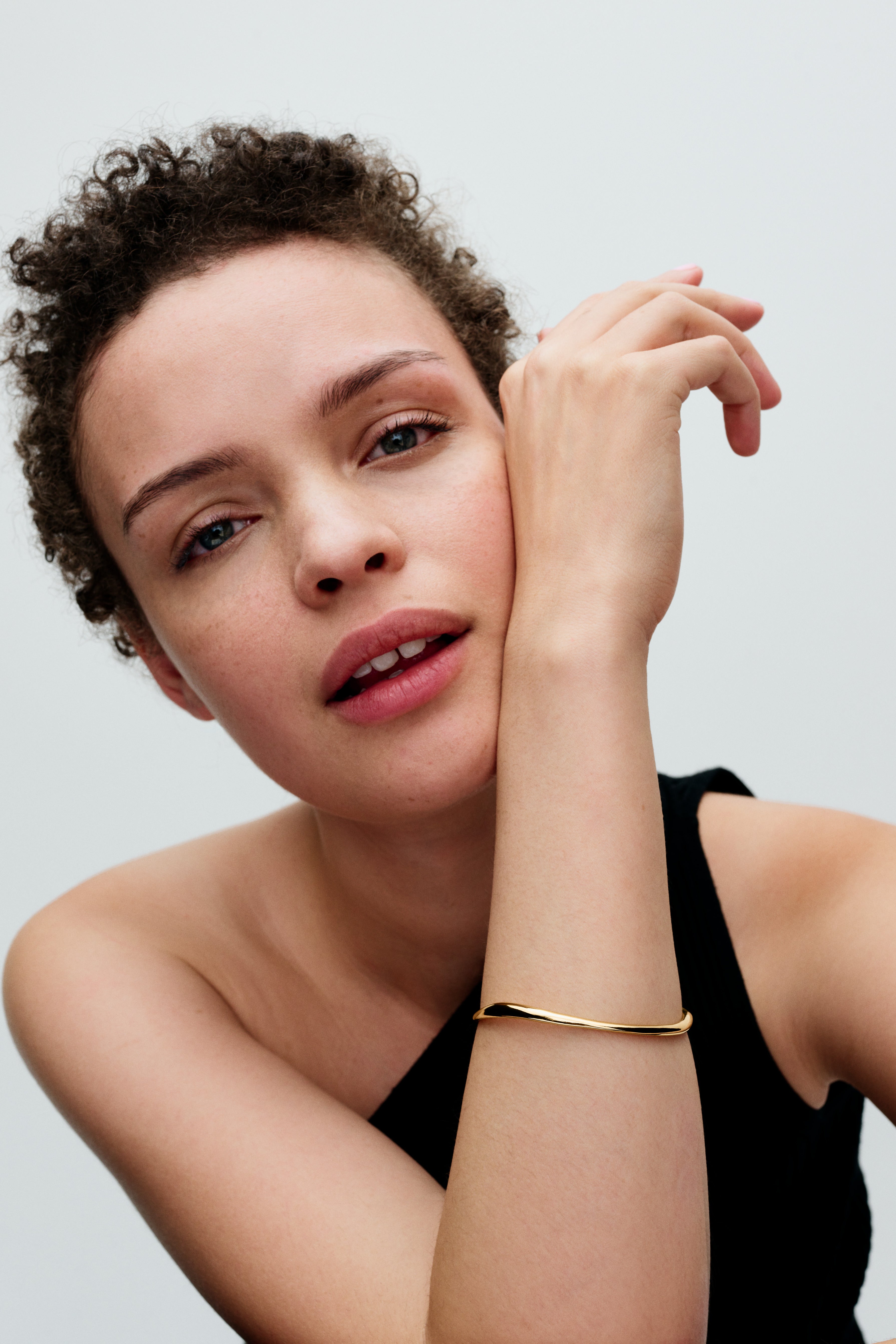 14K Gold-Plated Bangle