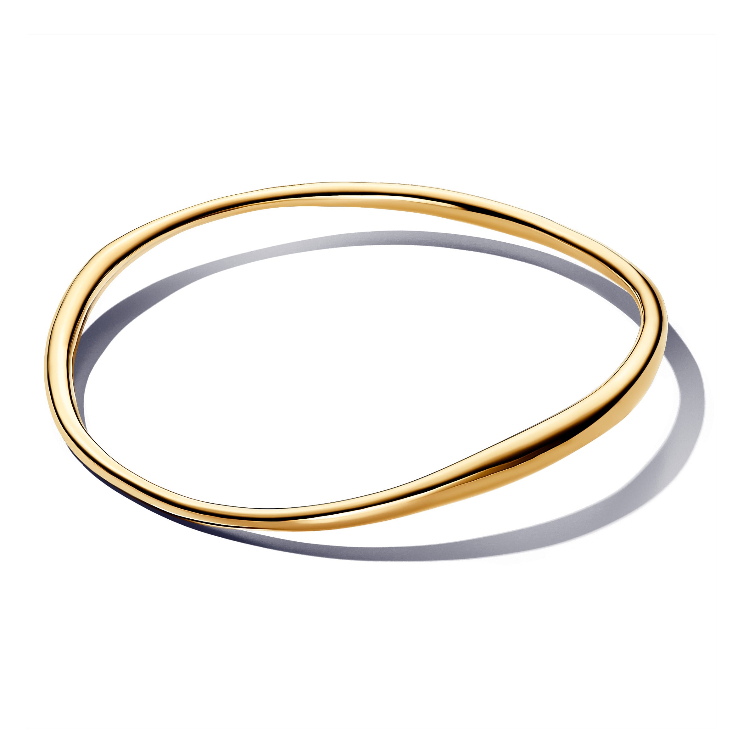 14K Gold-Plated Bangle