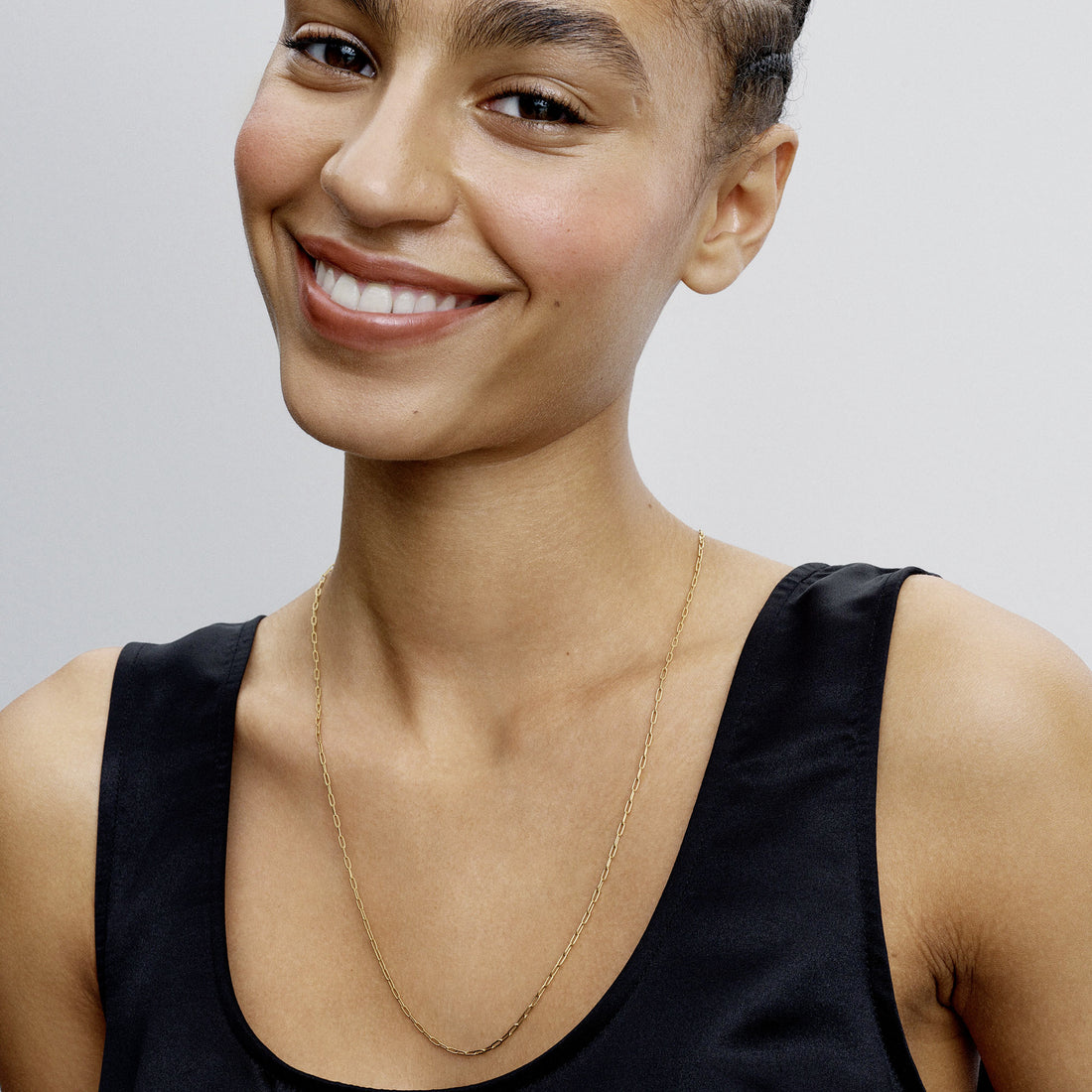 14K Gold-Plated Link Necklace