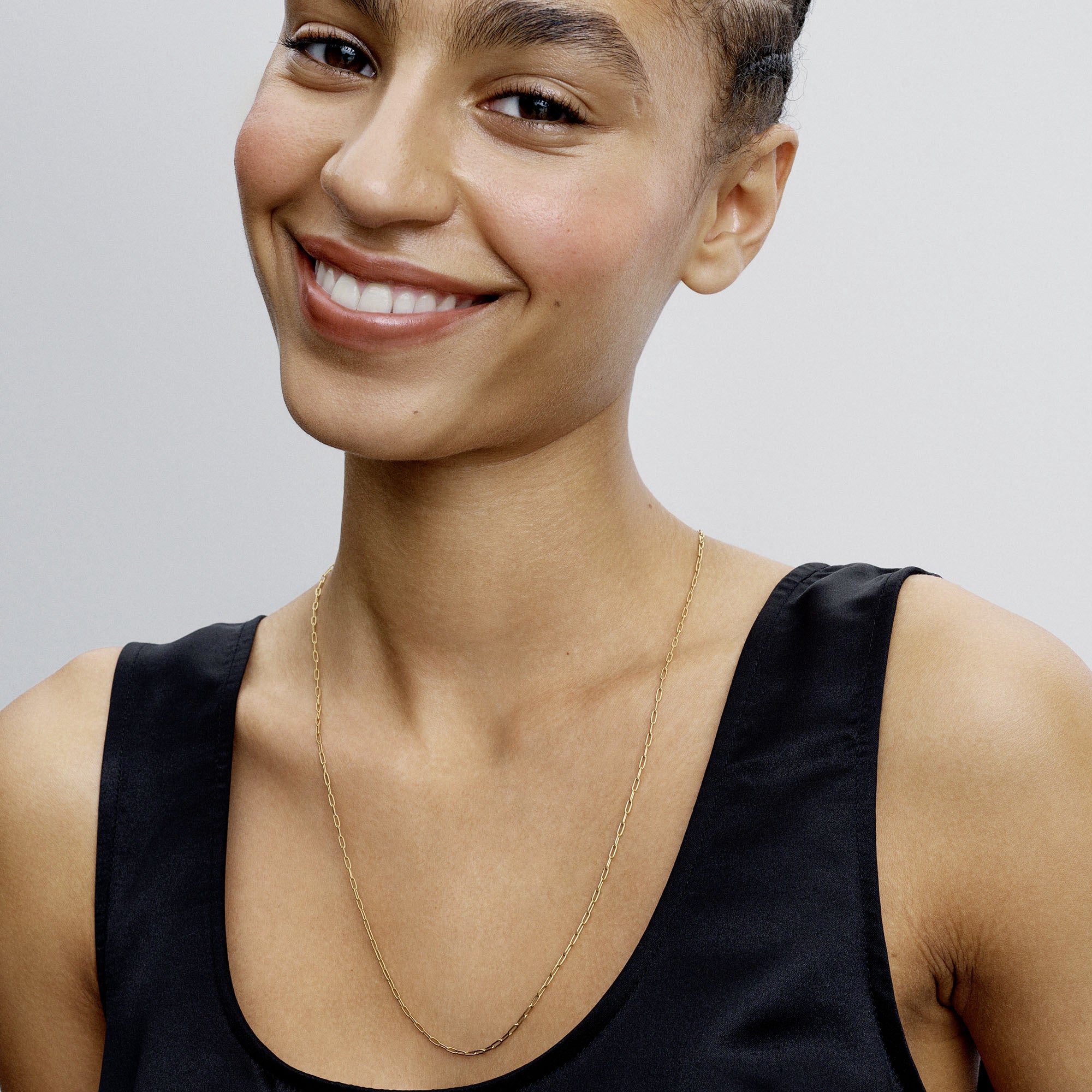 14K Gold-Plated Link Necklace