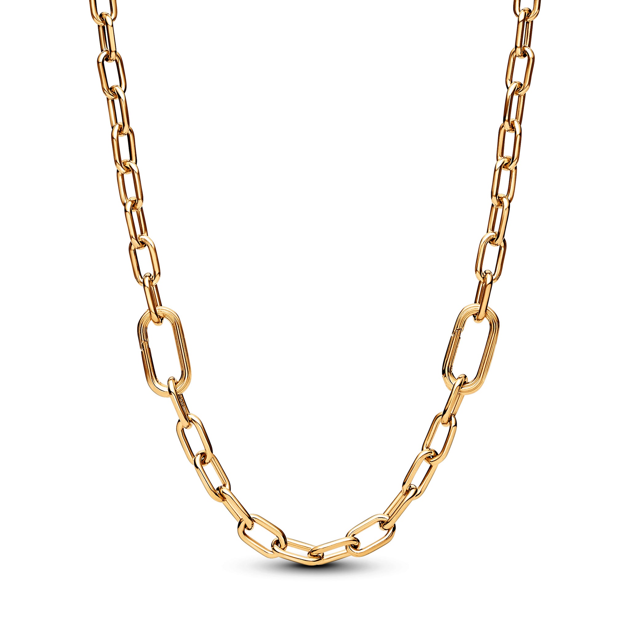 14K Gold-Plated Small-Link Necklace