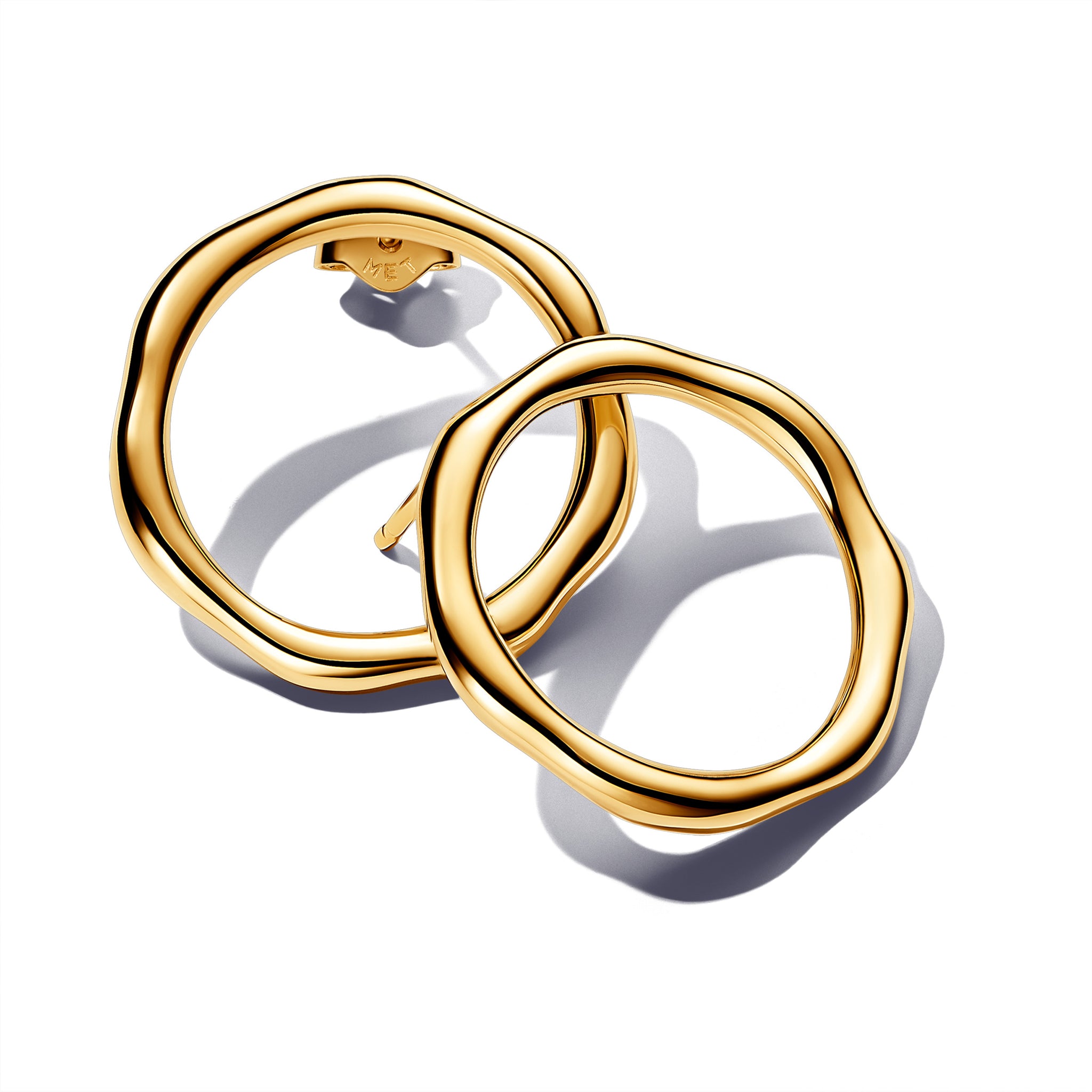 14K Gold-Plated Stud Earrings