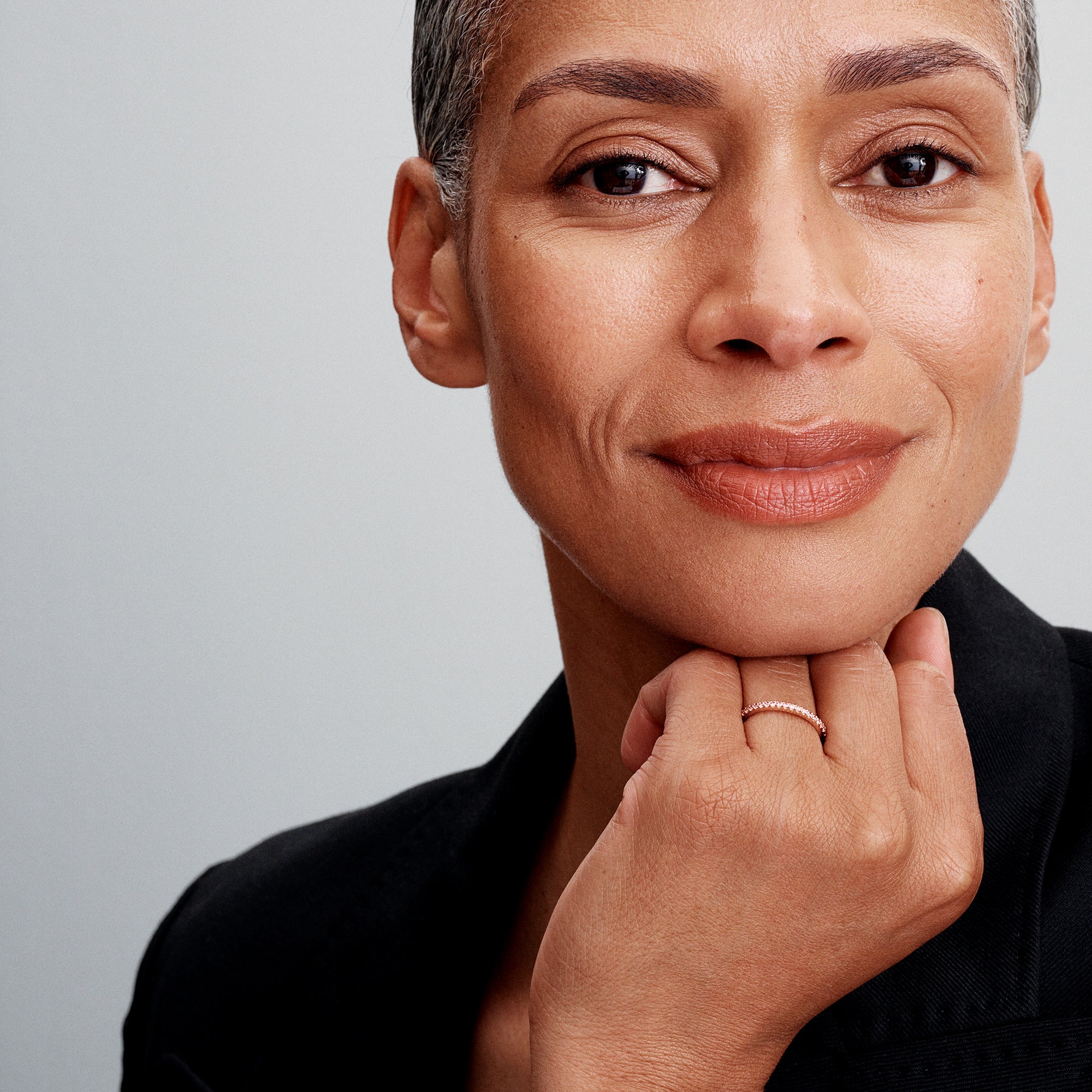 14K Rose Gold-Plated Ring With Fancy Fairy Tale Pink Cubic Zirconia