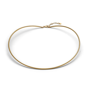 14K Gold-Plated Choker