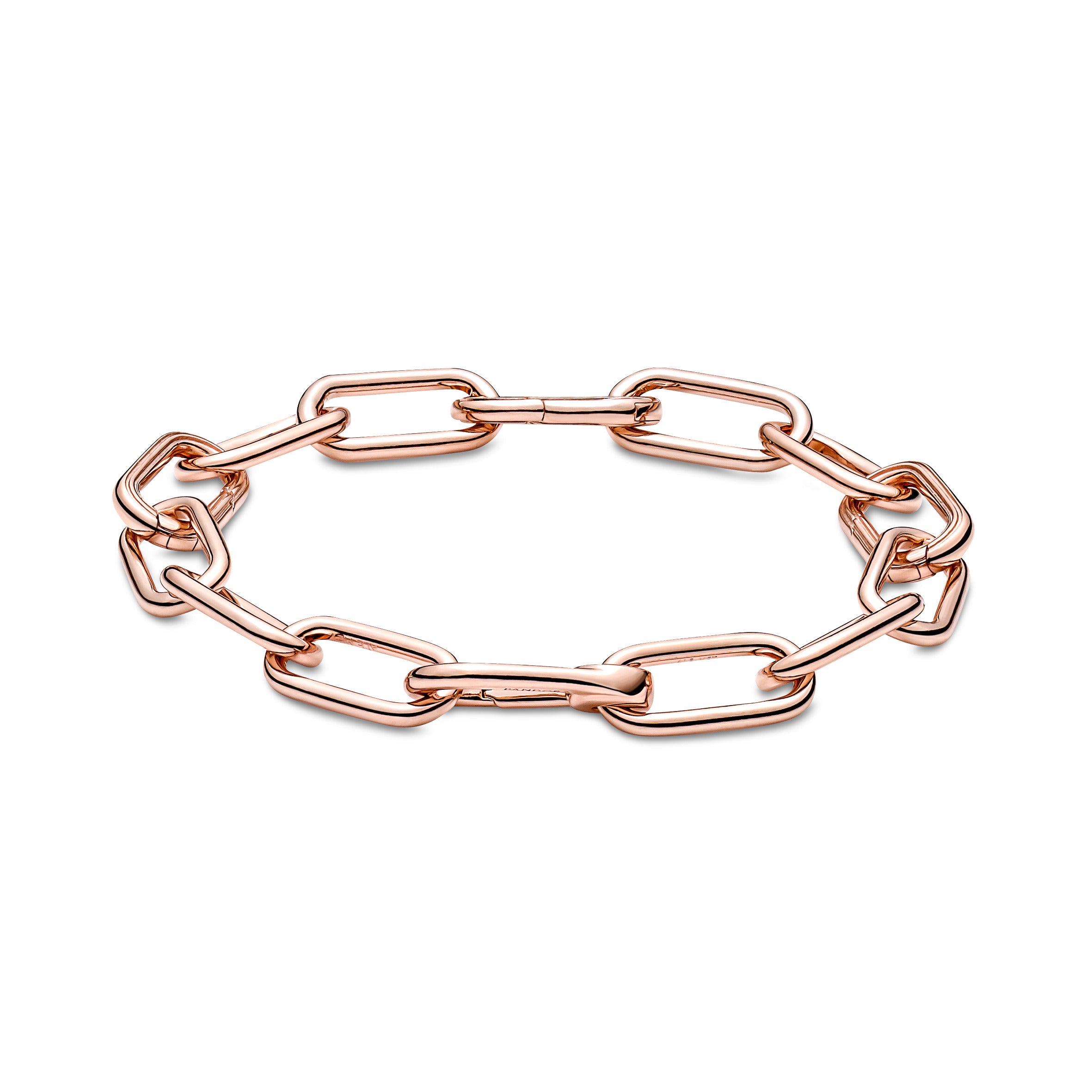 14K Rose Gold-Plated Link Bracelet