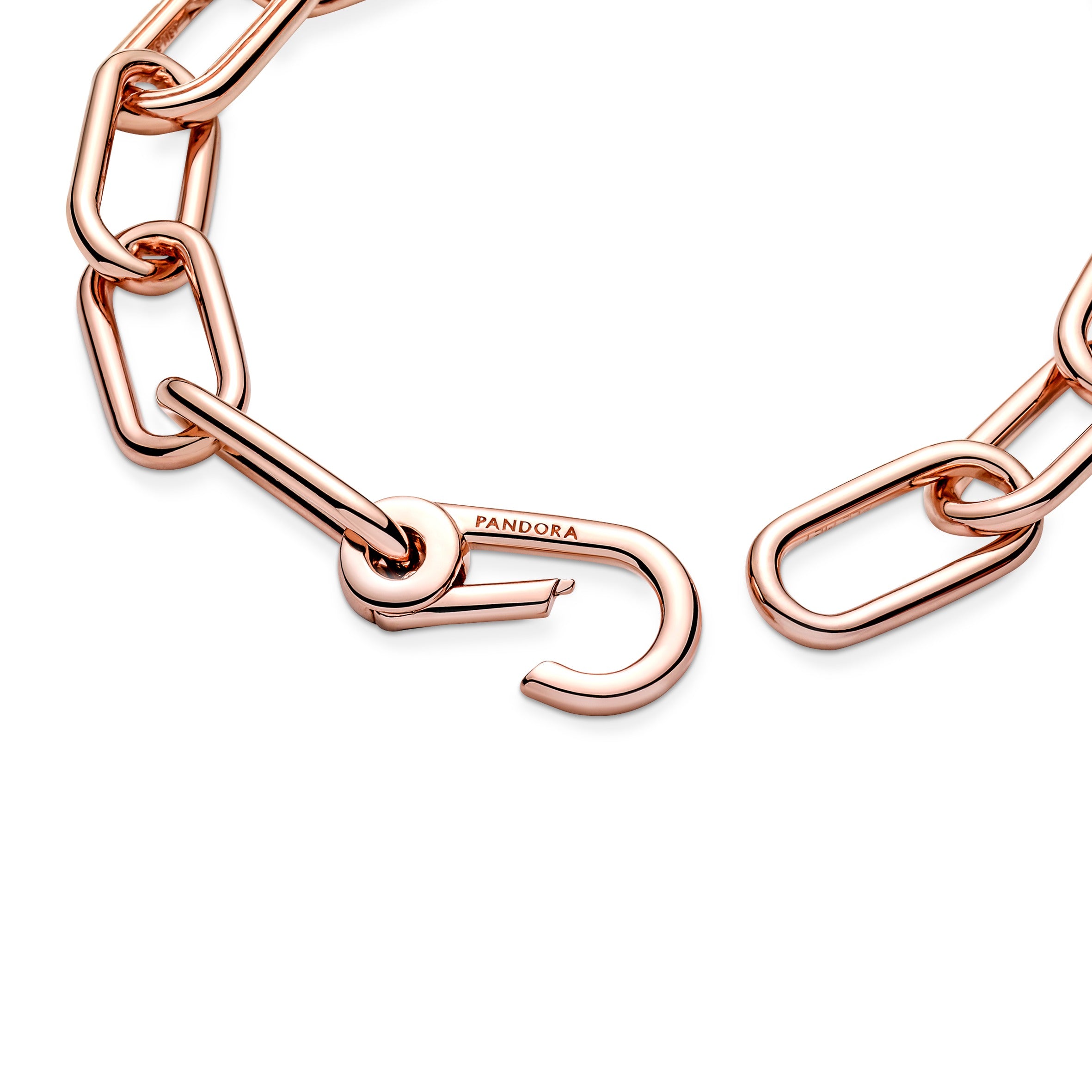 14K Rose Gold-Plated Link Bracelet