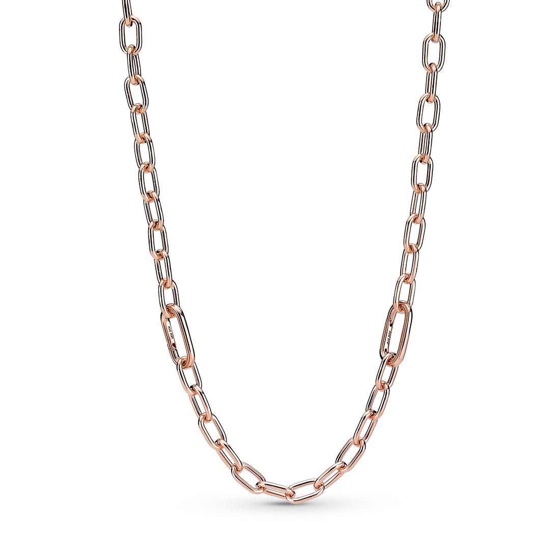 14K Rose Gold-Plated Link Necklace