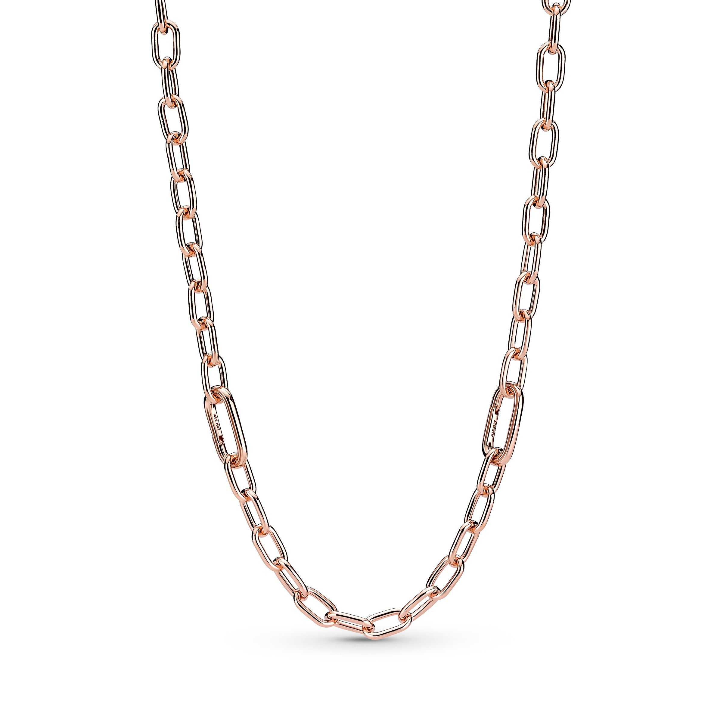14K Rose Gold-Plated Link Necklace