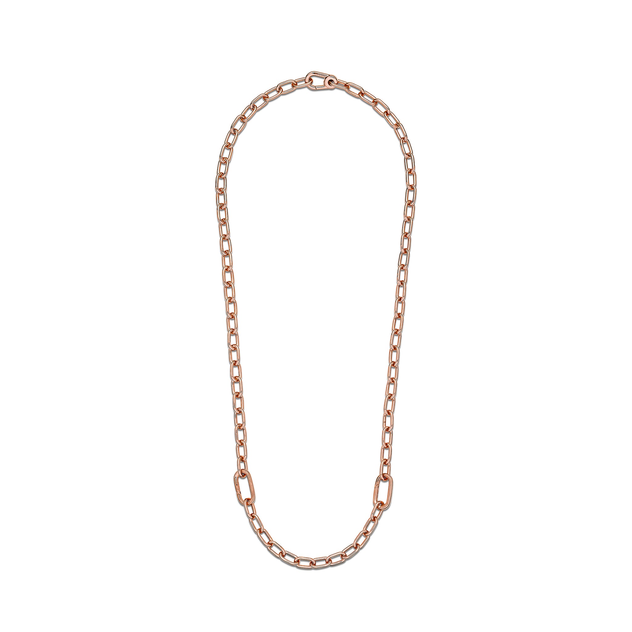 14K Rose Gold-Plated Link Necklace