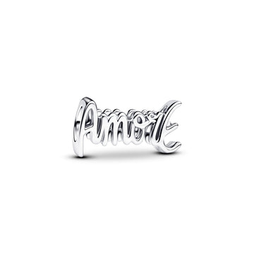 Amore Sterling Silver Charm