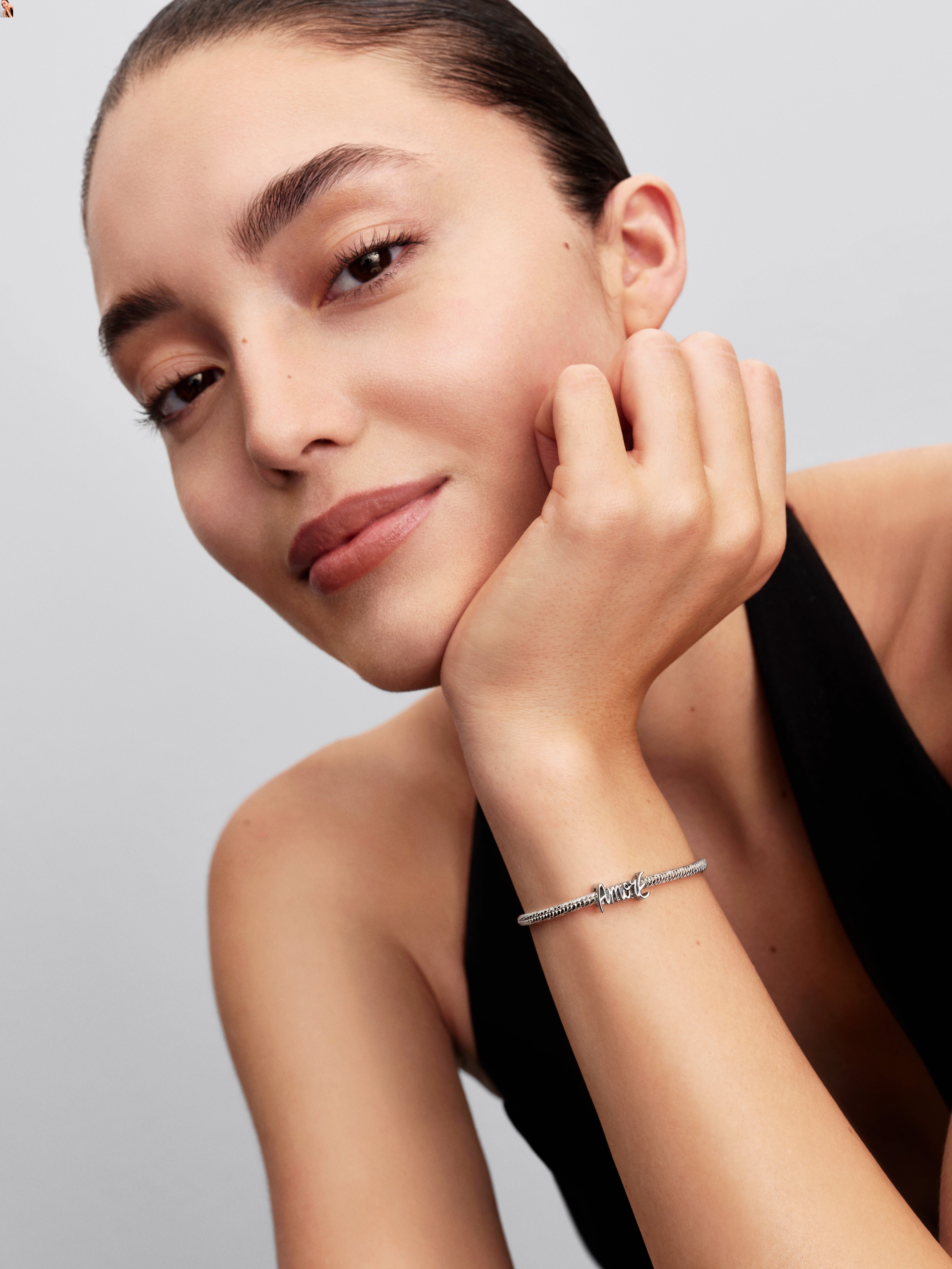 Amore Sterling Silver Charm