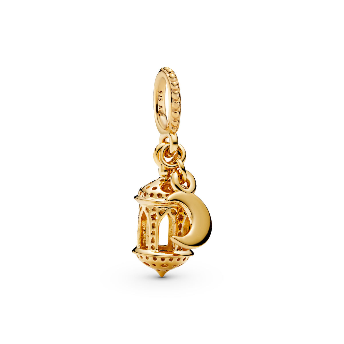 Arabian Lantern 14K Gold-Plated Dangle