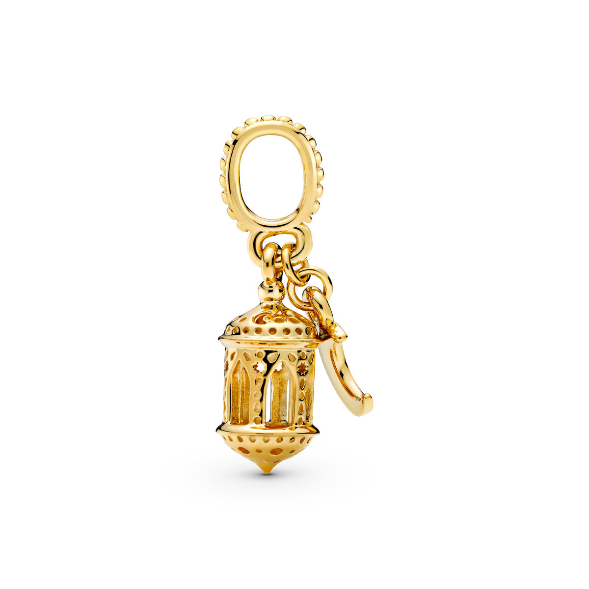 Arabian Lantern 14K Gold-Plated Dangle