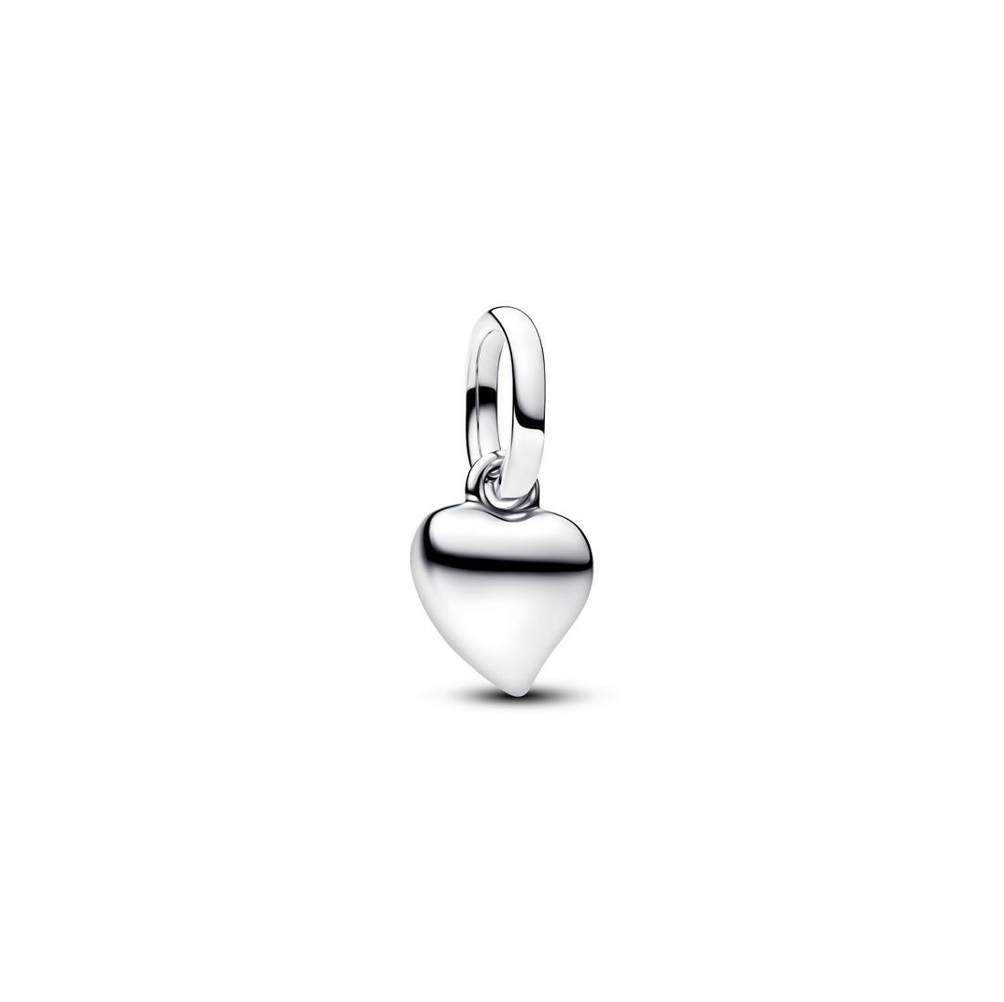 Asymmetric Heart Sterling Silver Mini Dangle