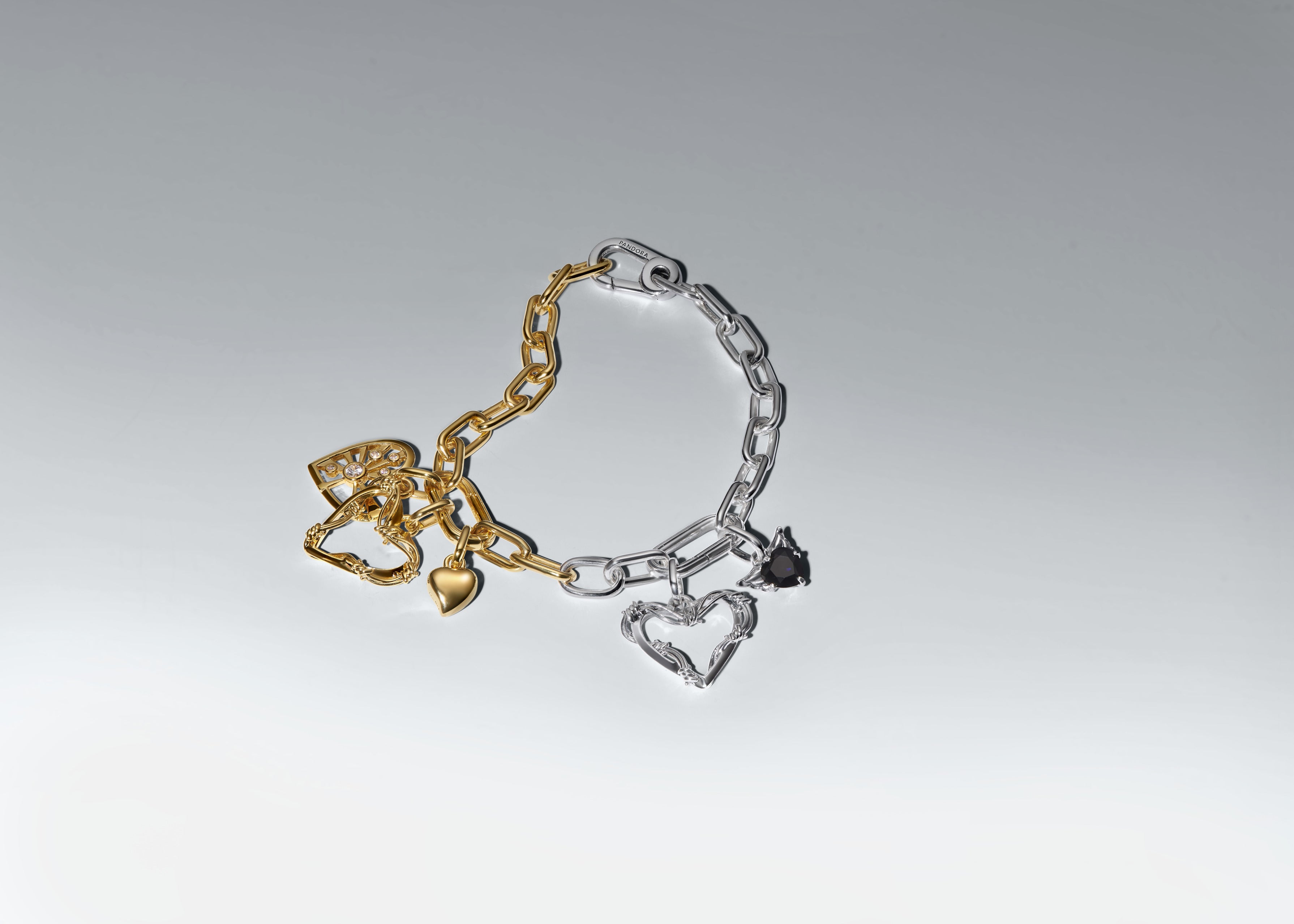 Barbed Wire Heart Sterling Silver Medallion