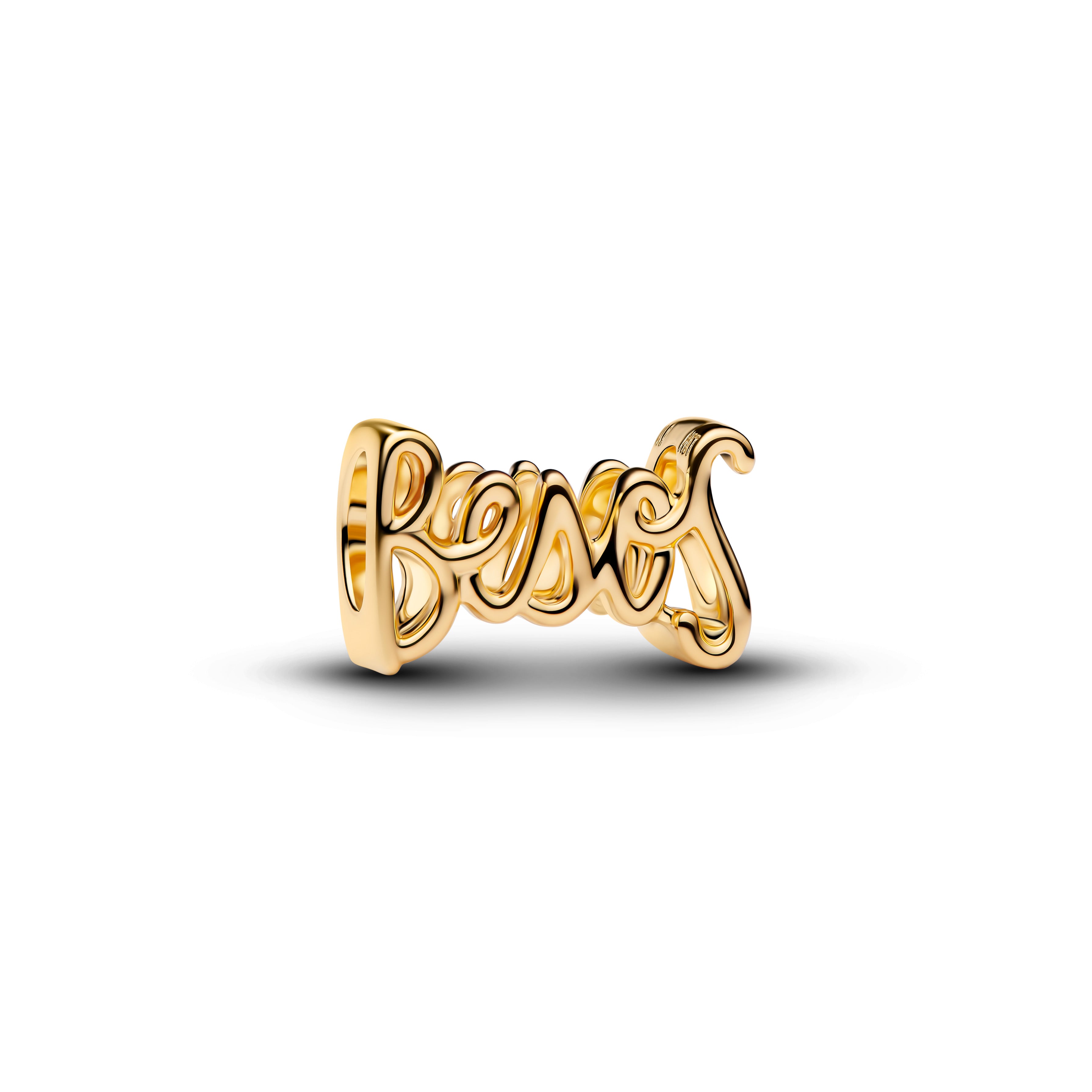 Besos 14K Gold-Plated Charm