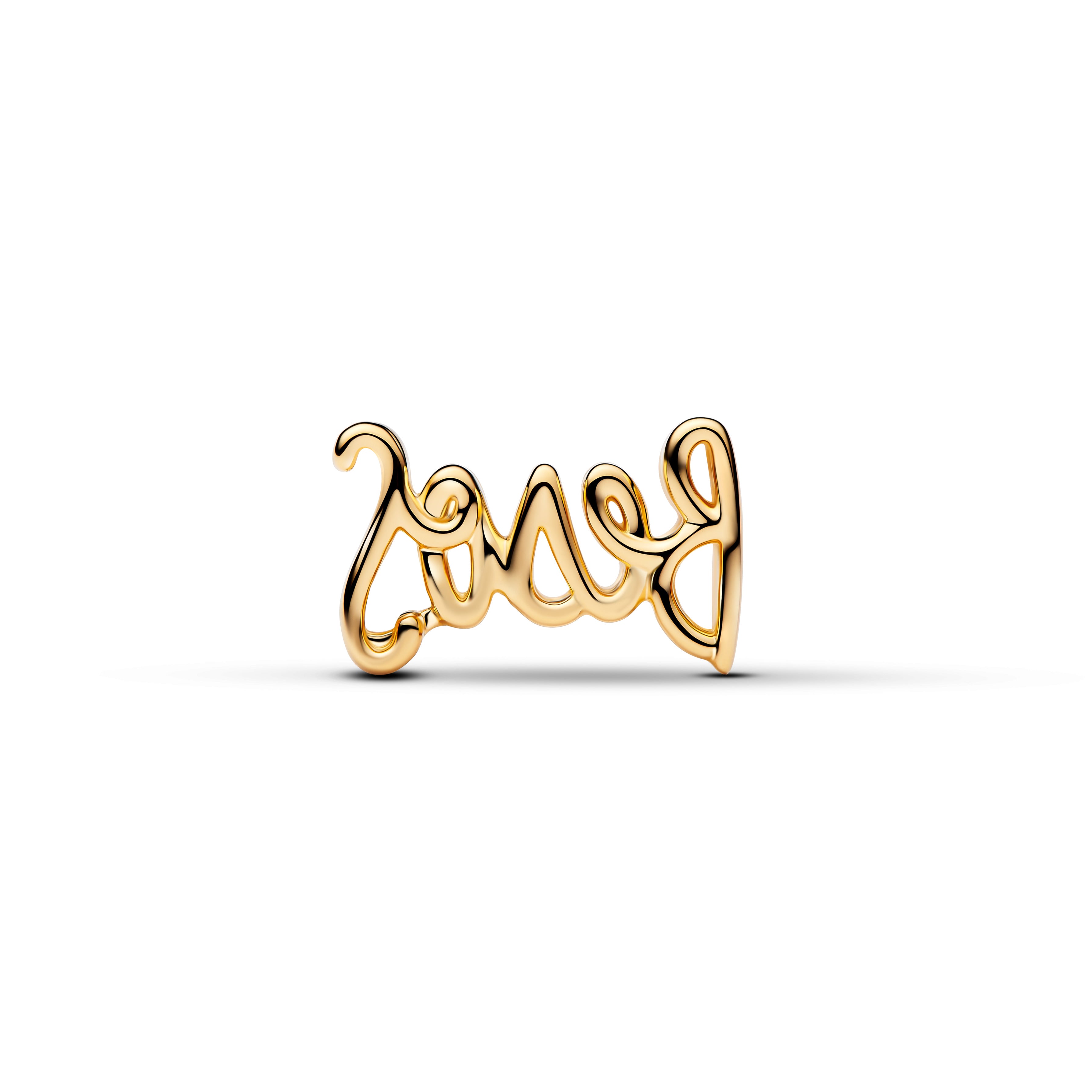 Besos 14K Gold-Plated Charm