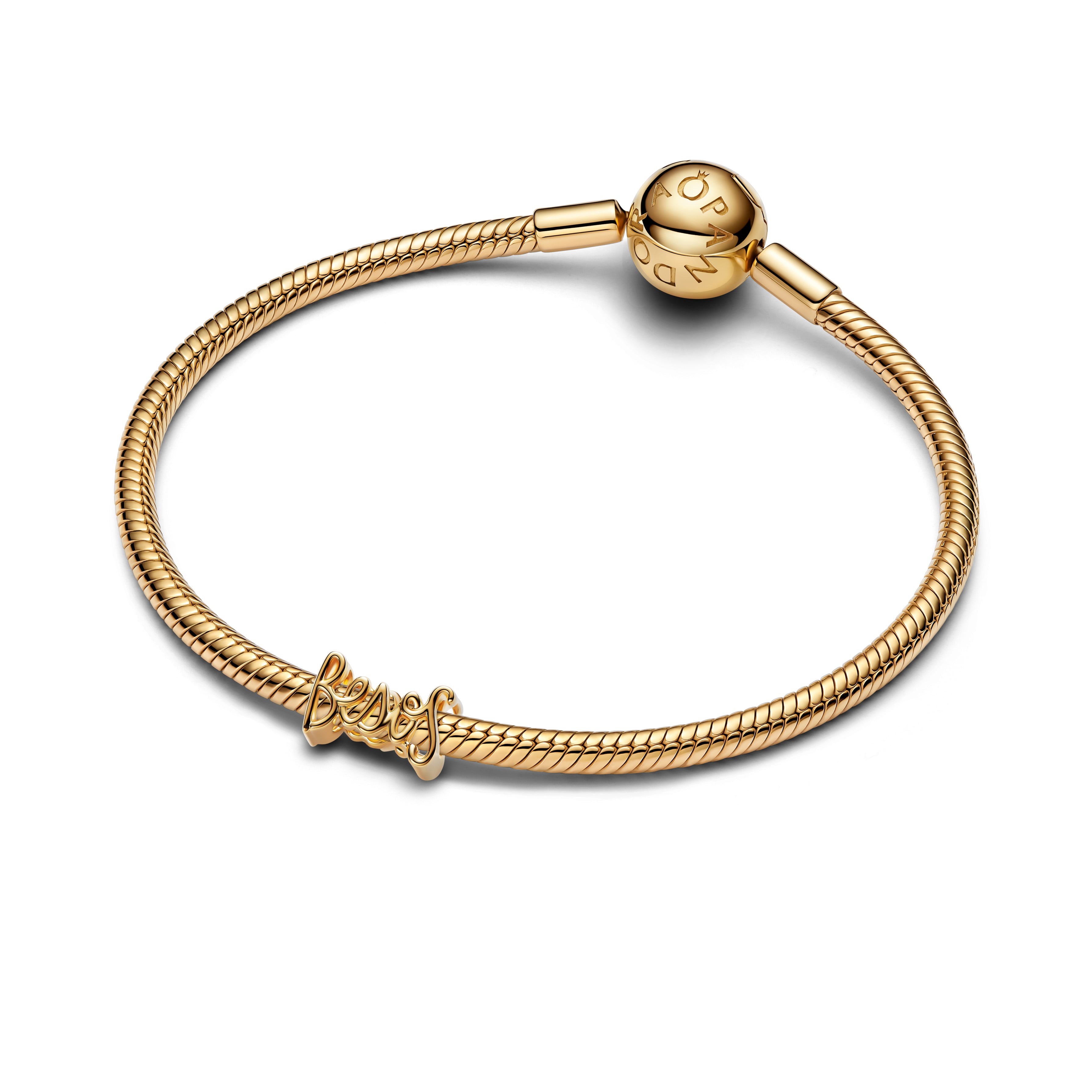 Besos 14K Gold-Plated Charm