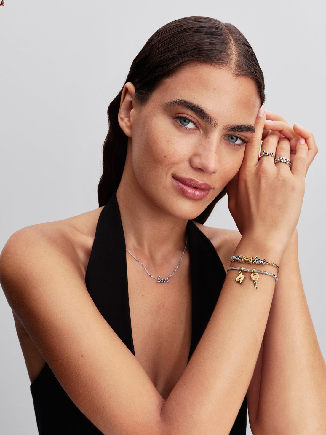 Besos 14K Gold-Plated Charm