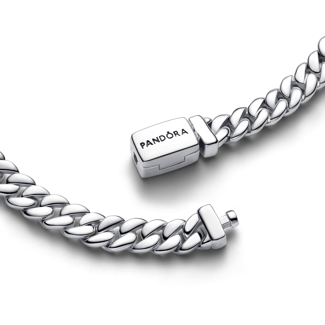 Cuban Chain Sterling Silver Bracelet