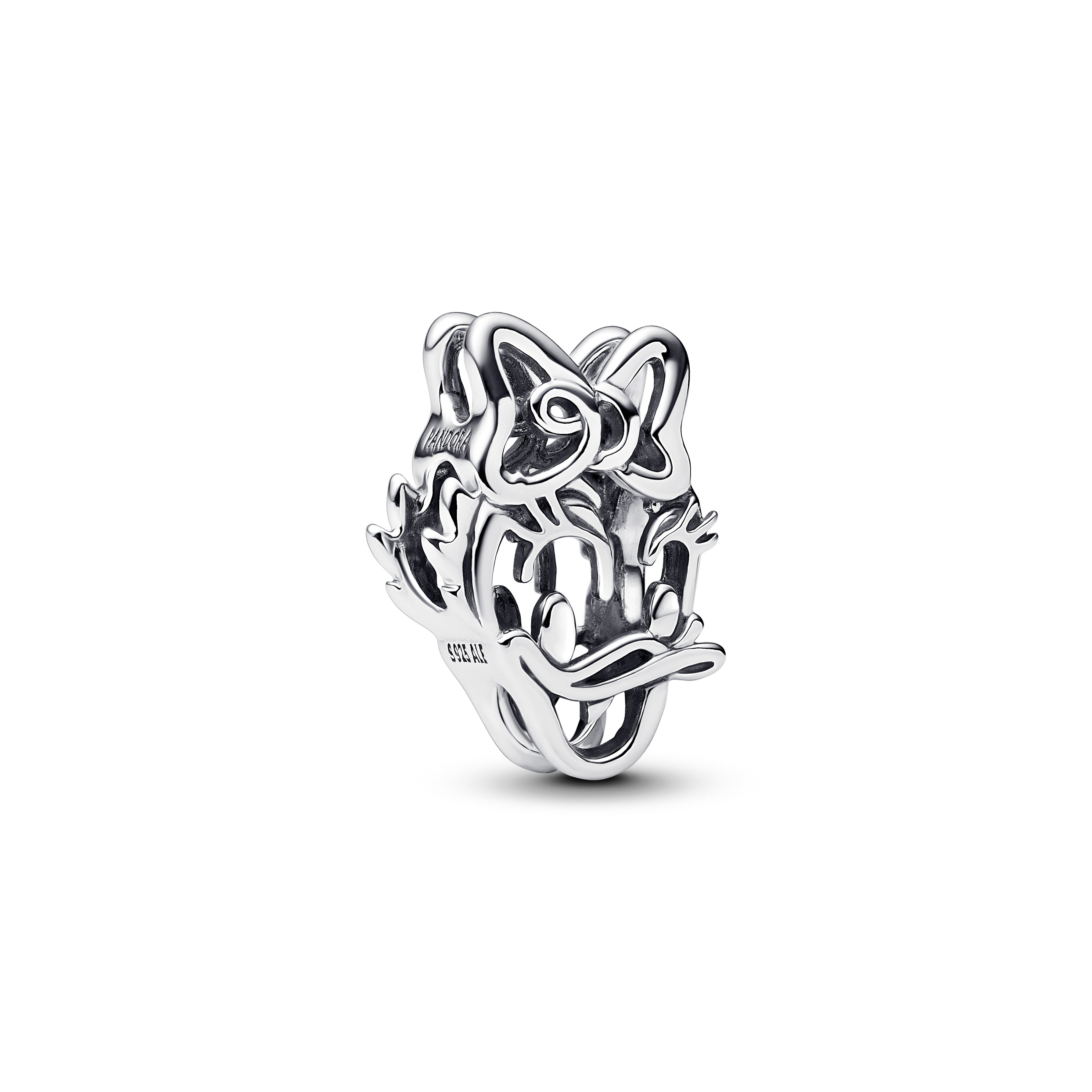 Disney Daisy Duck Sterling Silver Charm