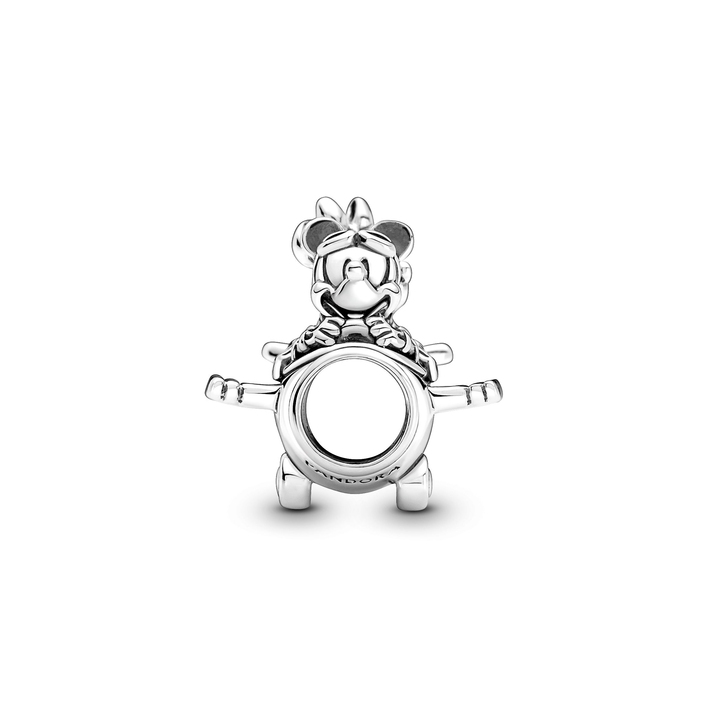 Disney Minnie And Mickey Mouse Airplane Sterling Silver Charm
