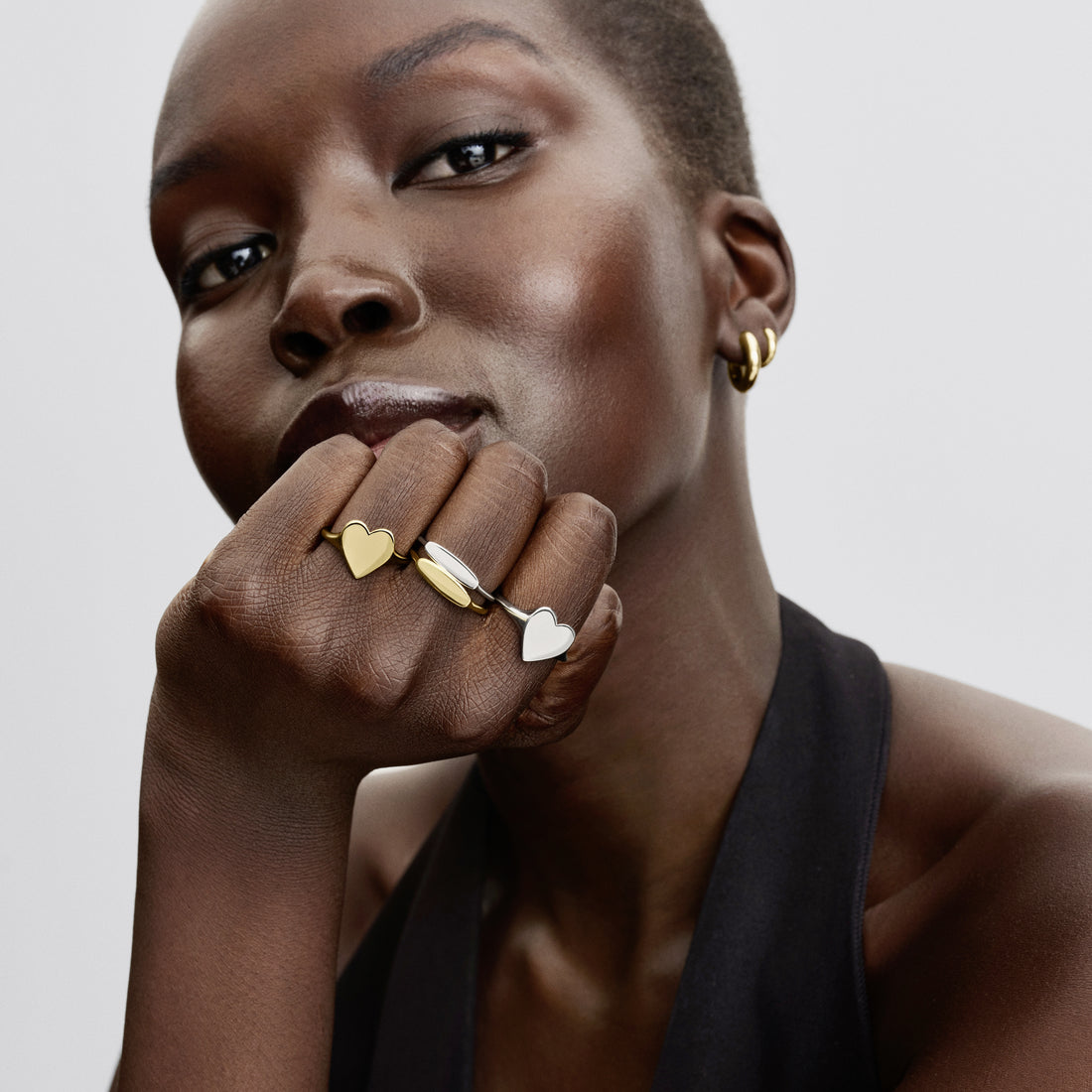 Engravable 14K Gold-Plated Ring