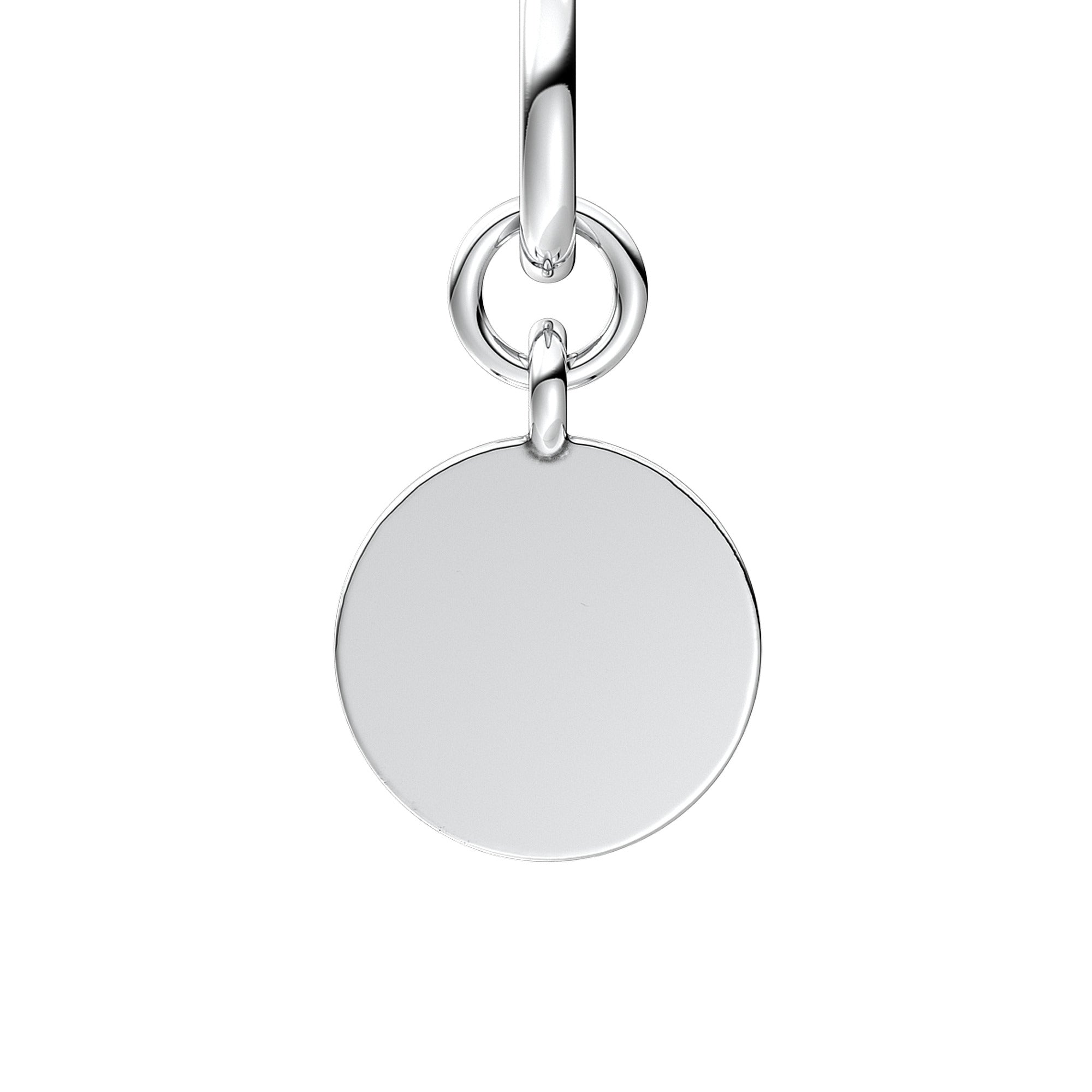 Engravable Soccer Shoe Sterling Silver And 14K Gold-Plated Double Dangle
