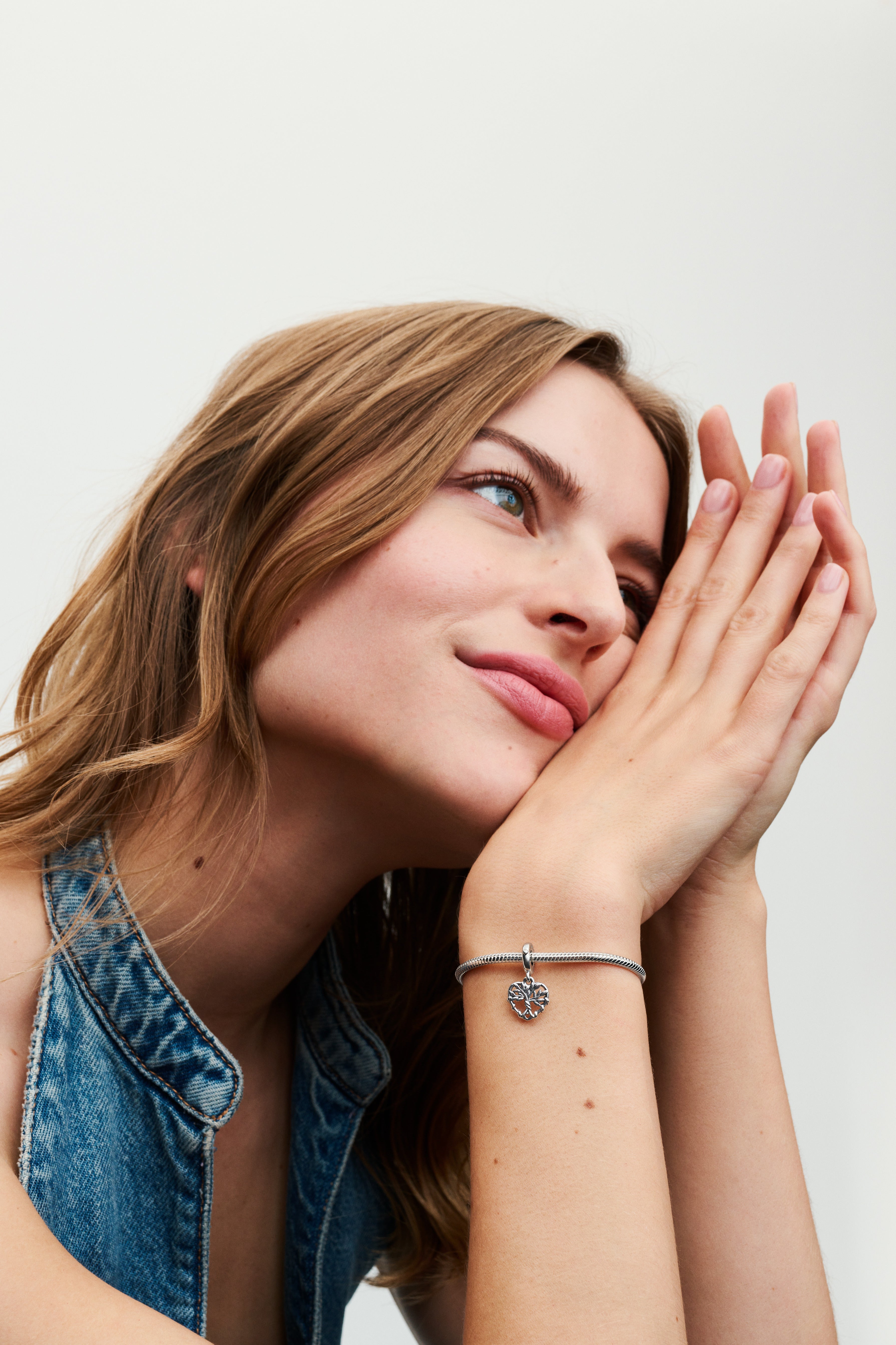 Family Tree Sterling Silver Dangle