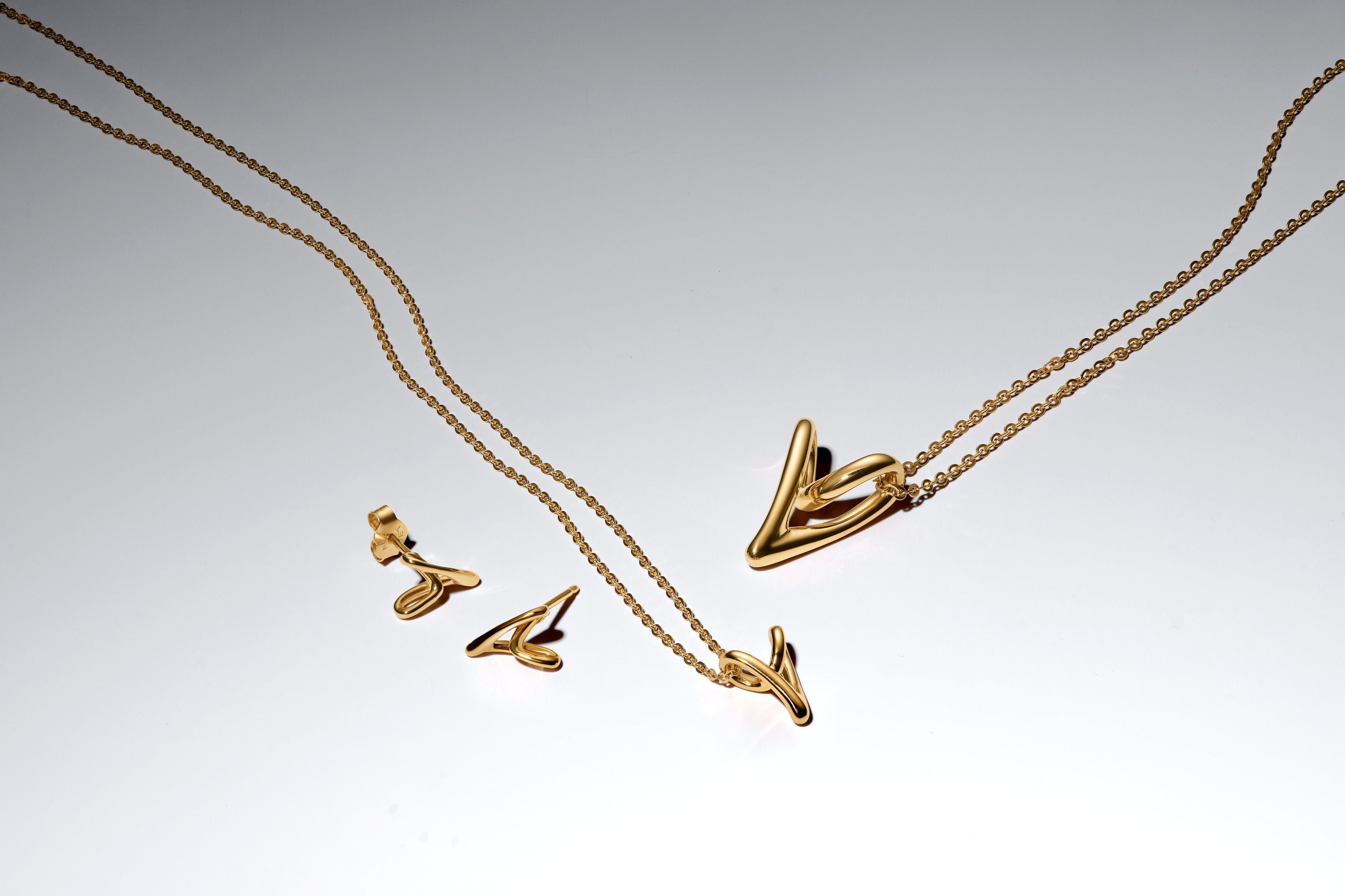 Heart 14K Gold-Plated Collier