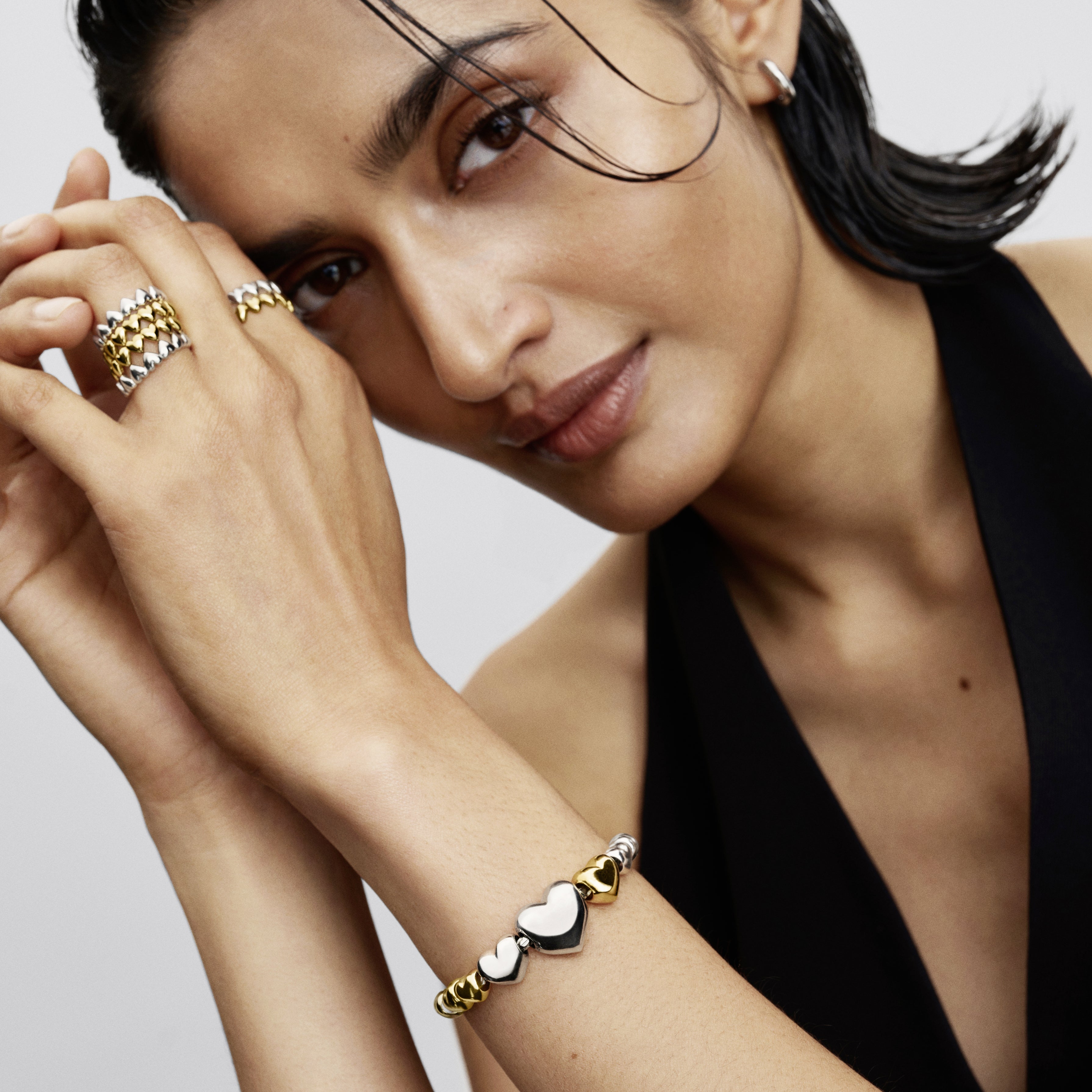 Heart 14K Gold-Plated Mini Charm