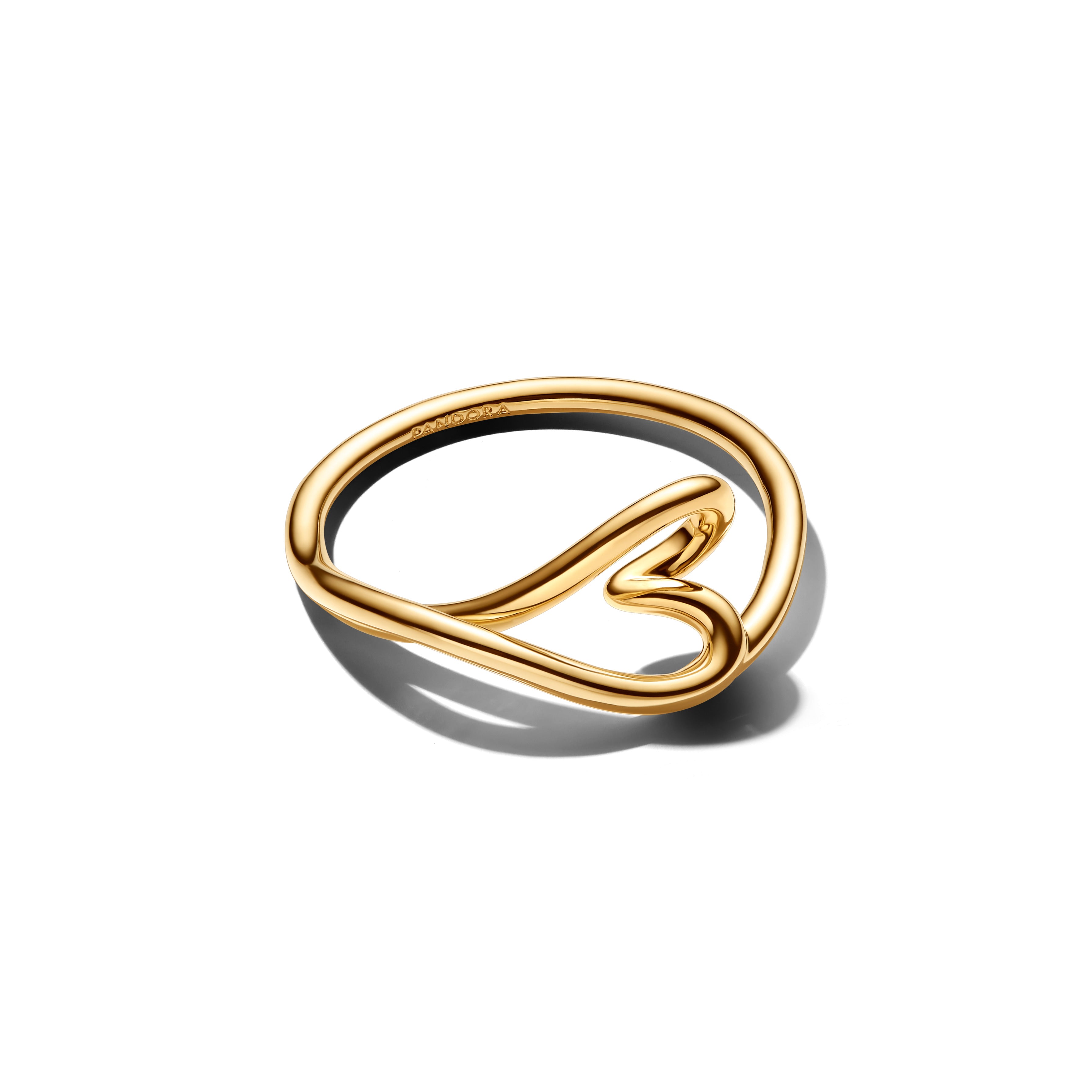 Heart 14K Gold-Plated Ring