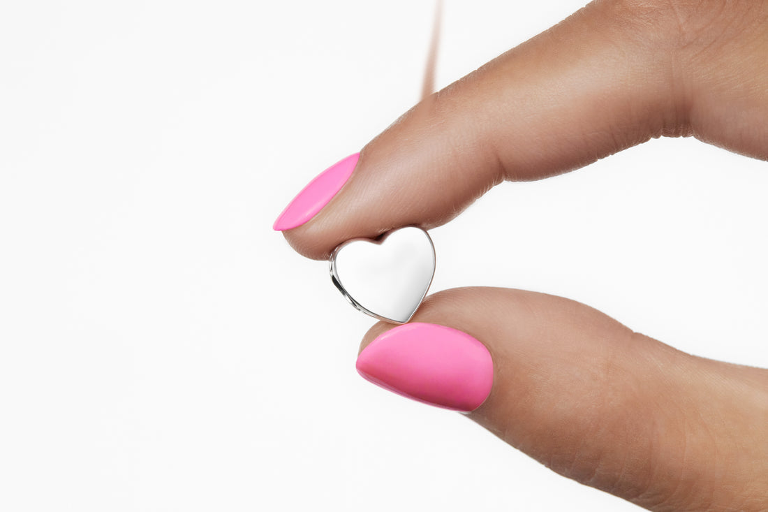Heart Silver Charm