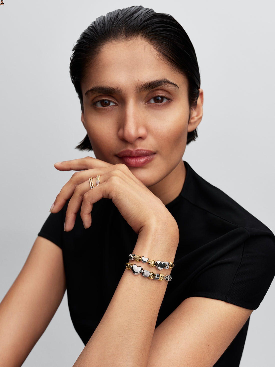 Horse Shoe 14K Gold-Plated Mini Charm