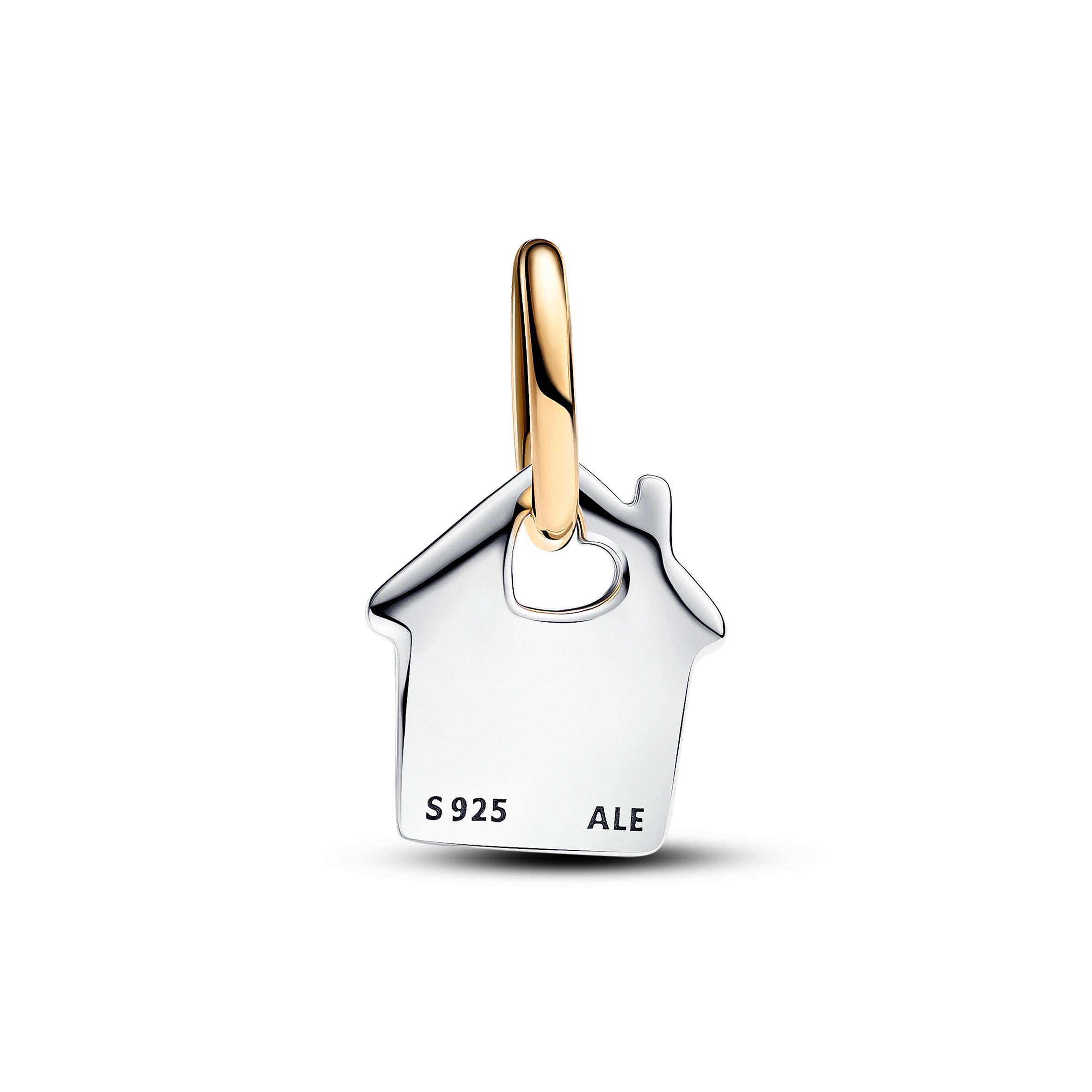 House Sterling Silver And 14K Gold-Plated Dangle