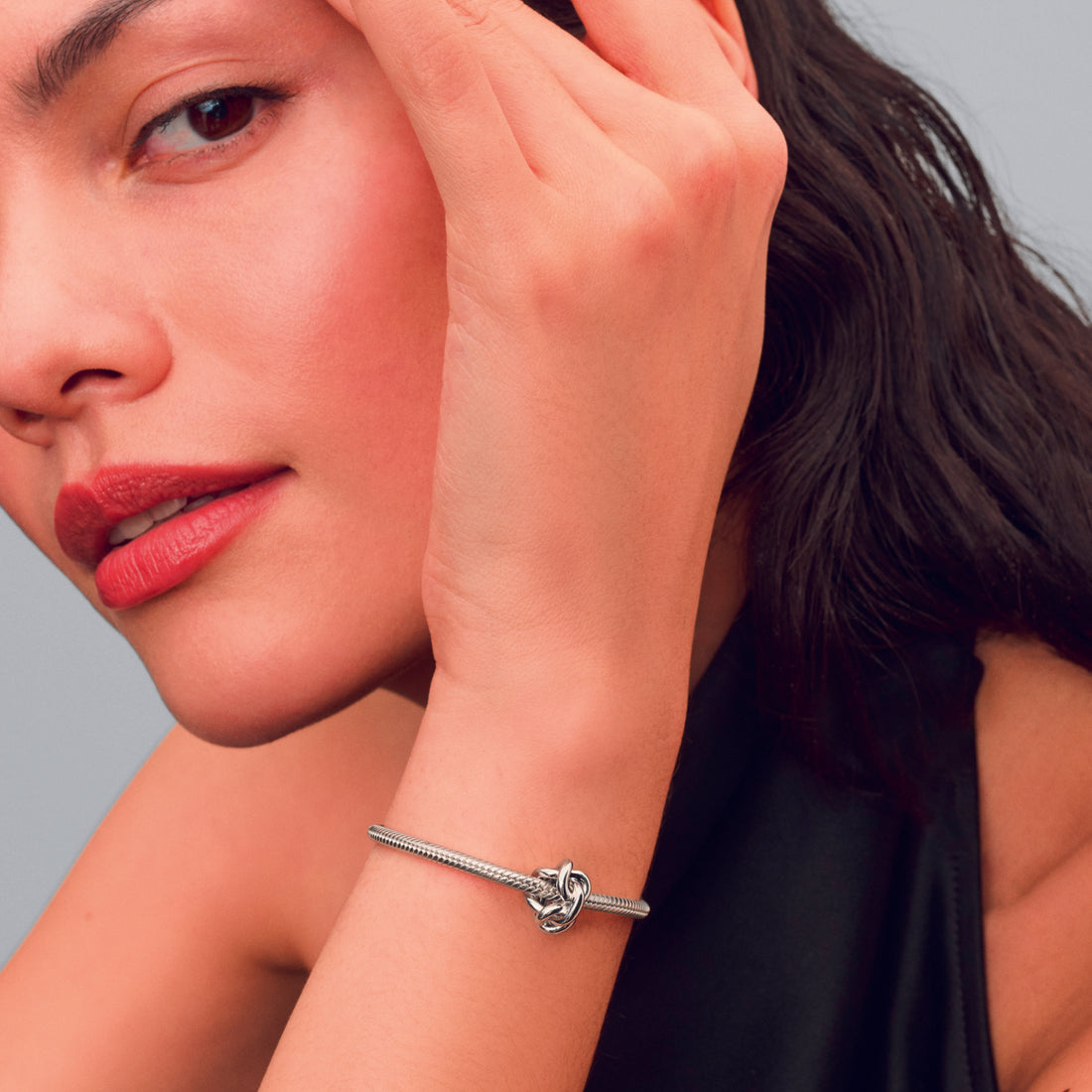 Infinity Knot Sterling Silver Charm