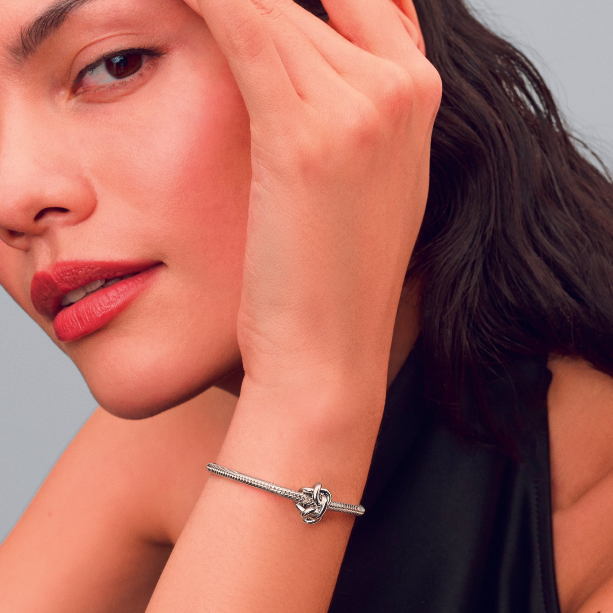 Infinity Knot Sterling Silver Charm