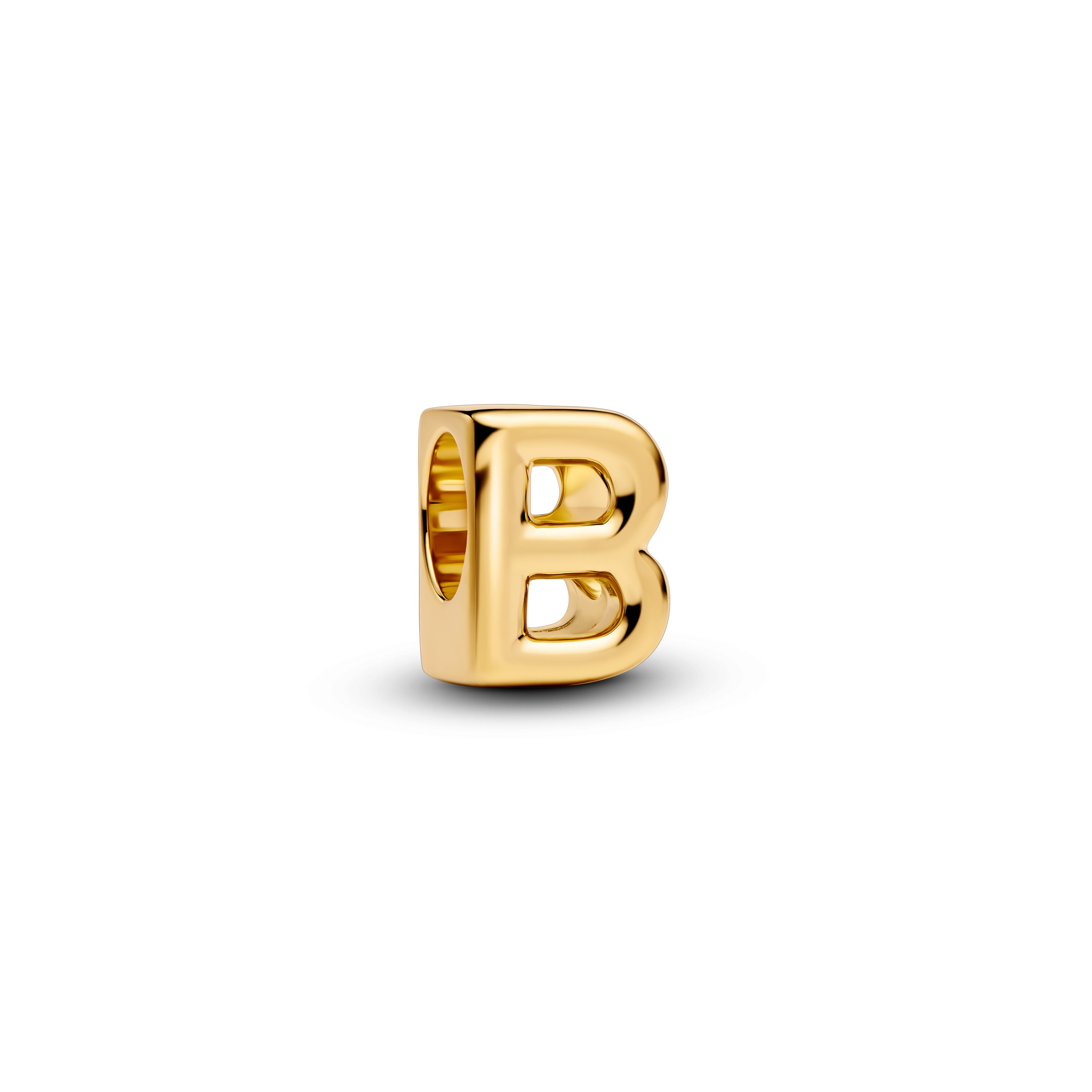 Letter B 14K Gold-Plated Charm
