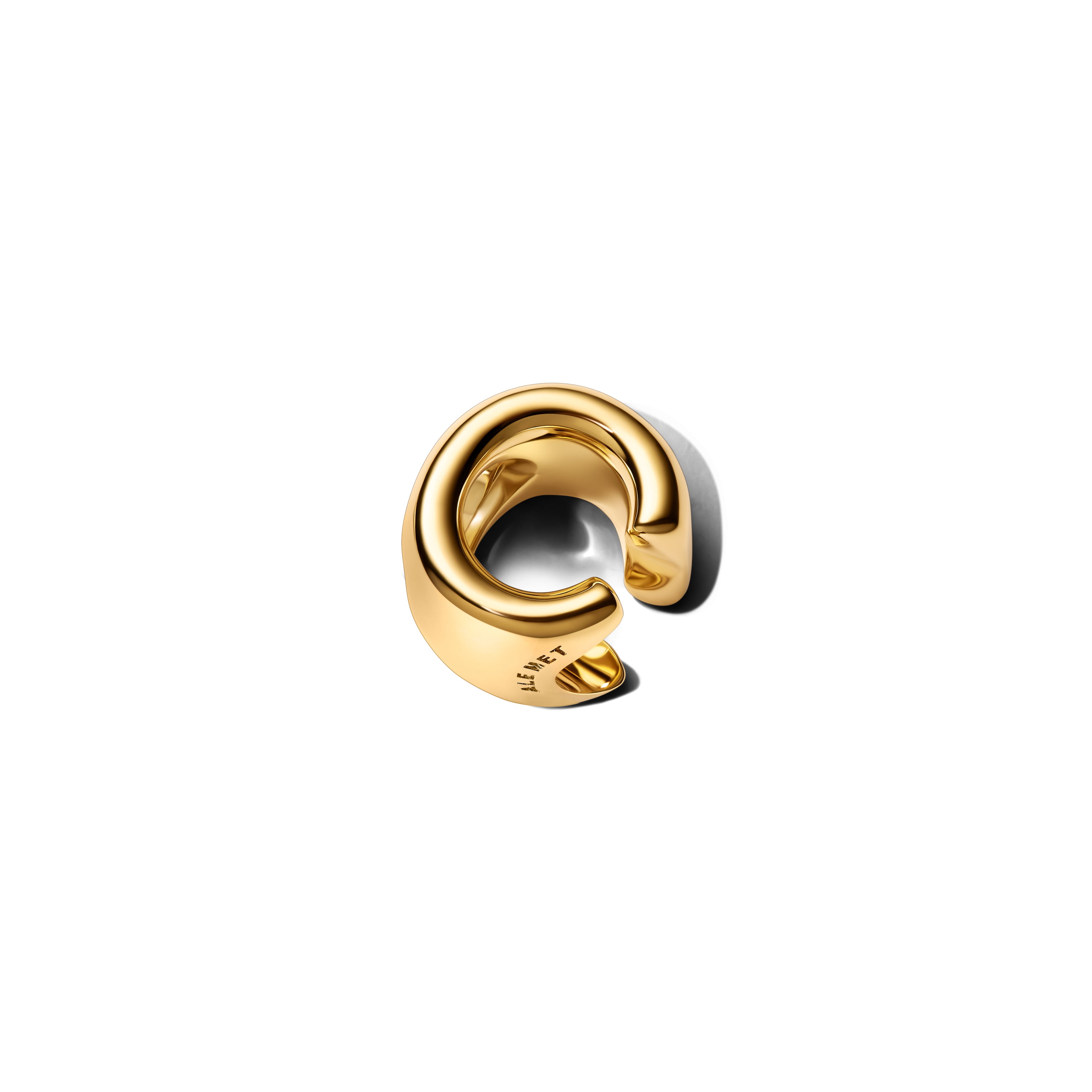 Letter C 14K Gold-Plated Charm