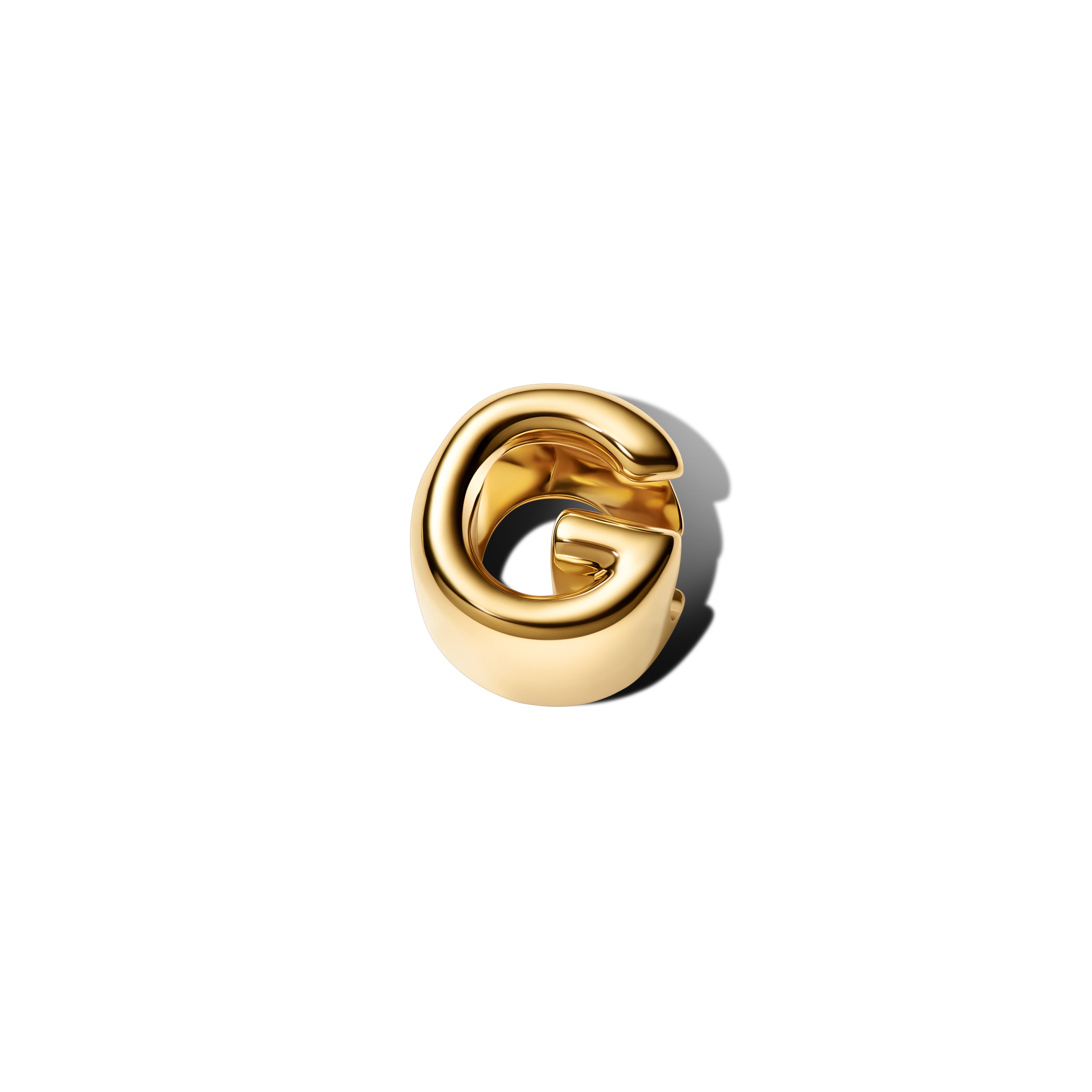 Letter G 14K Gold-Plated Charm