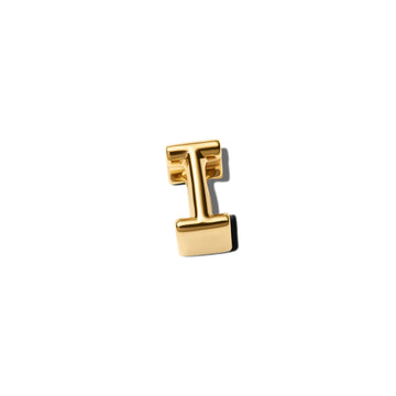 Letter I 14K Gold-Plated Charm