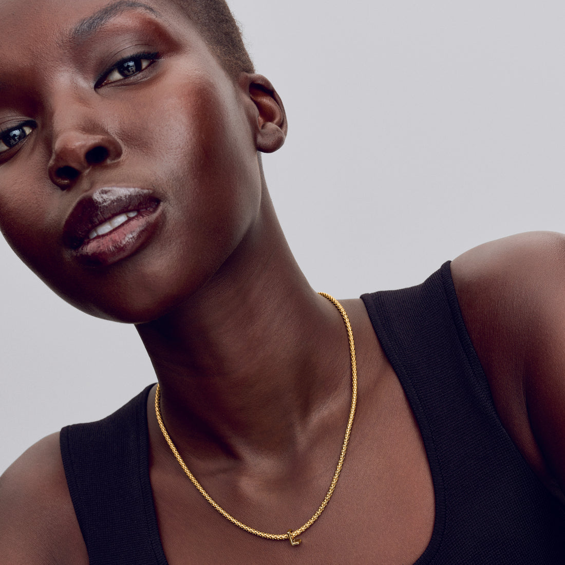 Letter L 14K Gold-Plated Charm