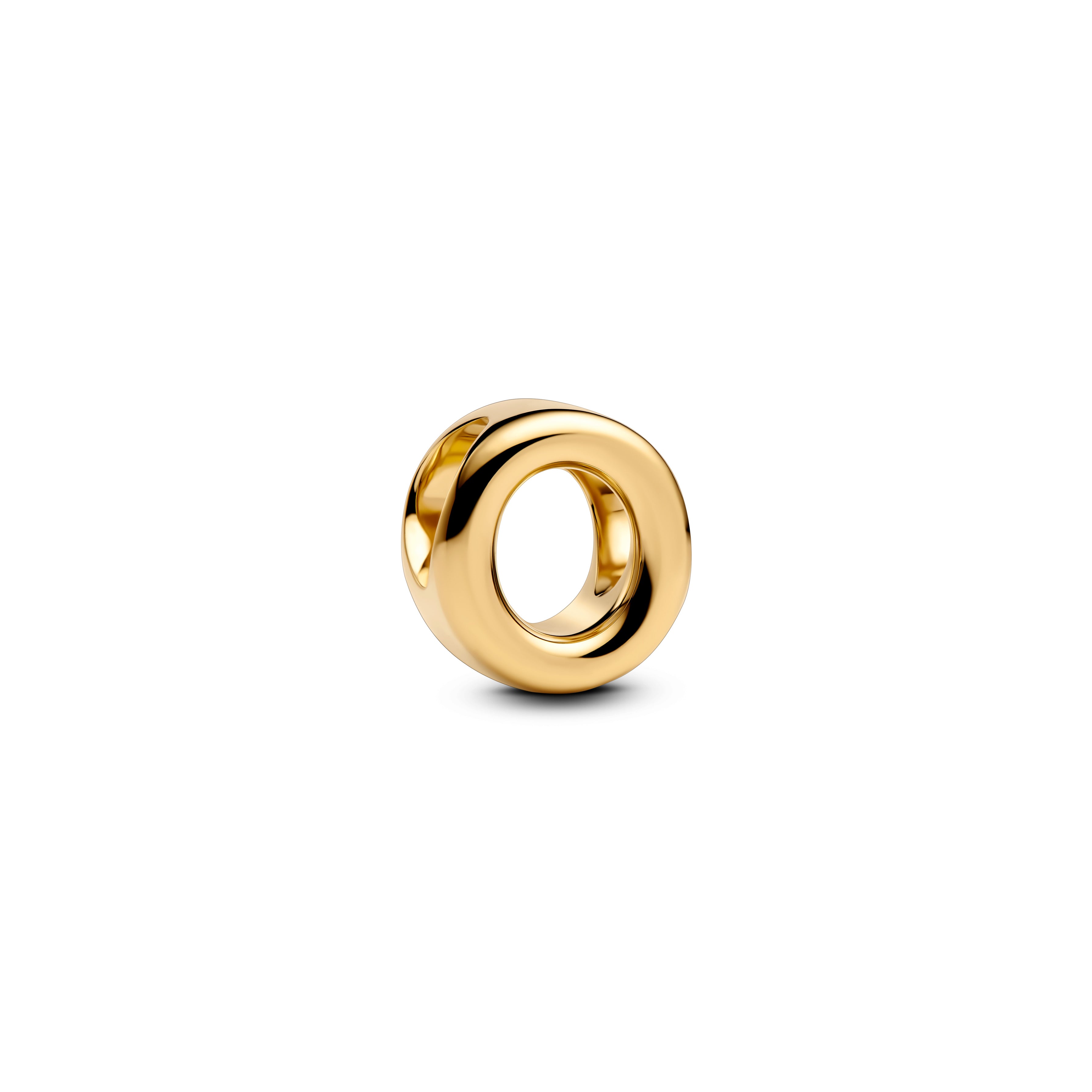 Letter O 14K Gold-Plated Charm